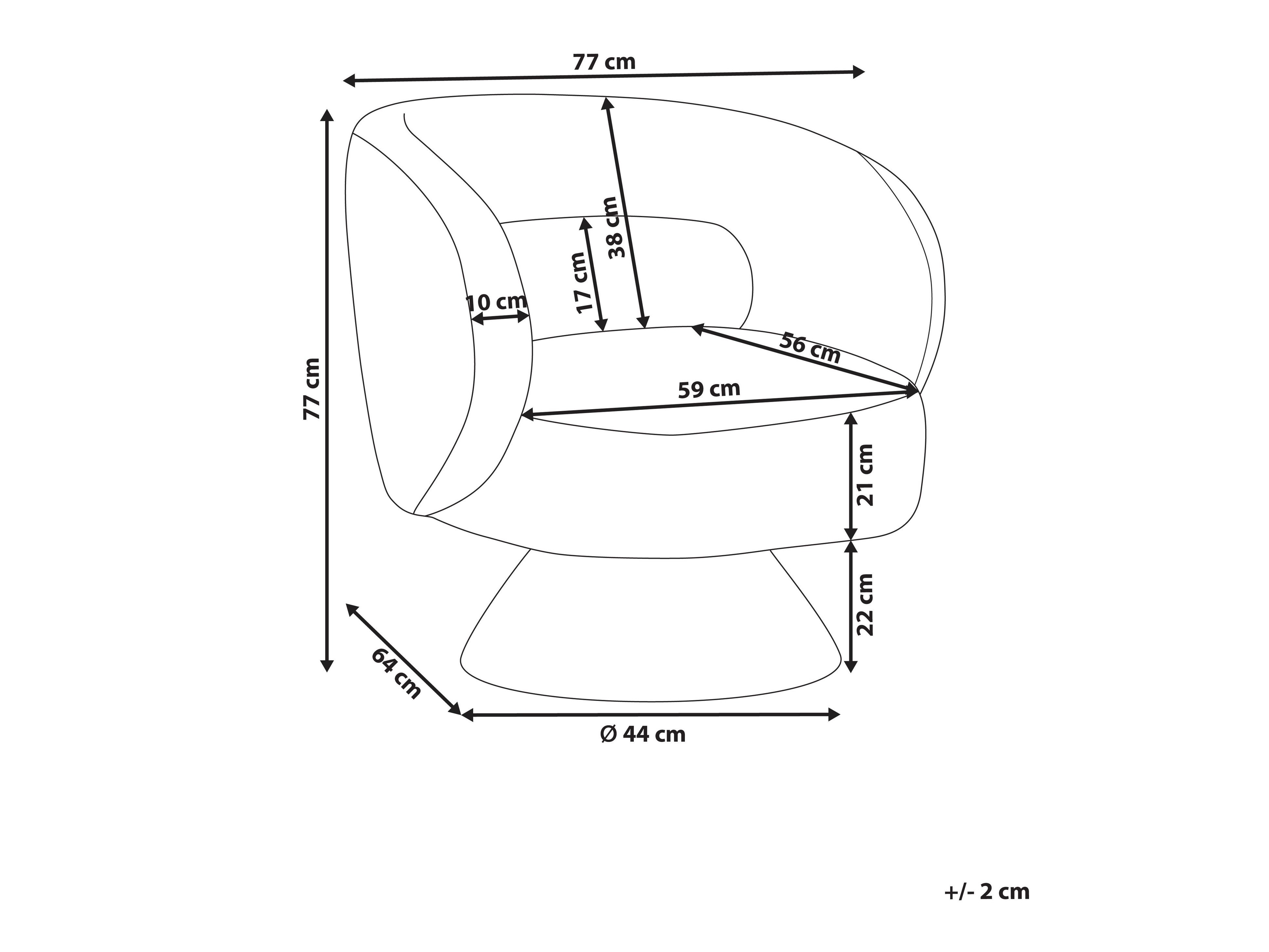 Кресло Berwyn 2741 (Бежевый)