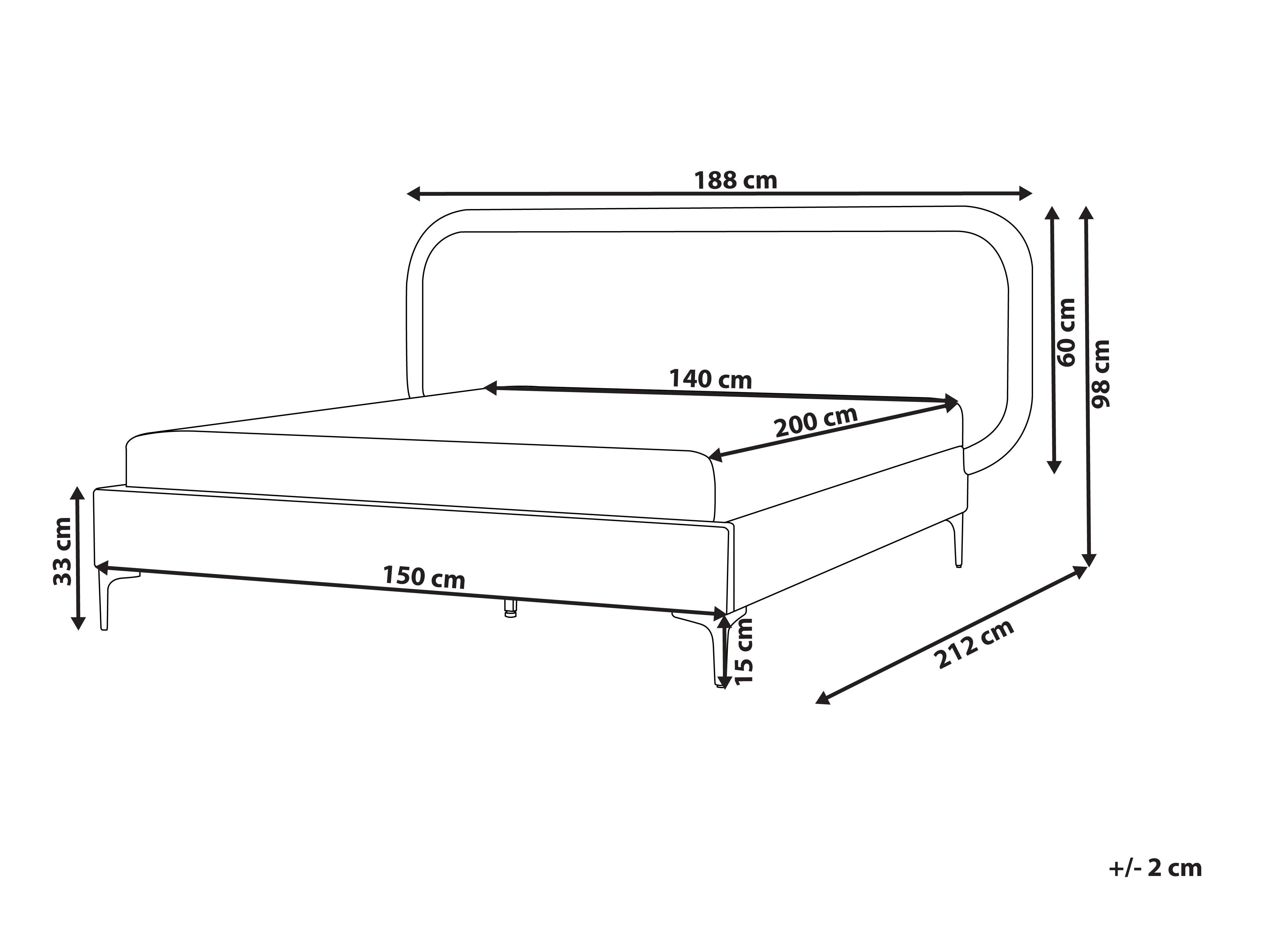 Кровать Berwyn 2027 (Светло-серый)