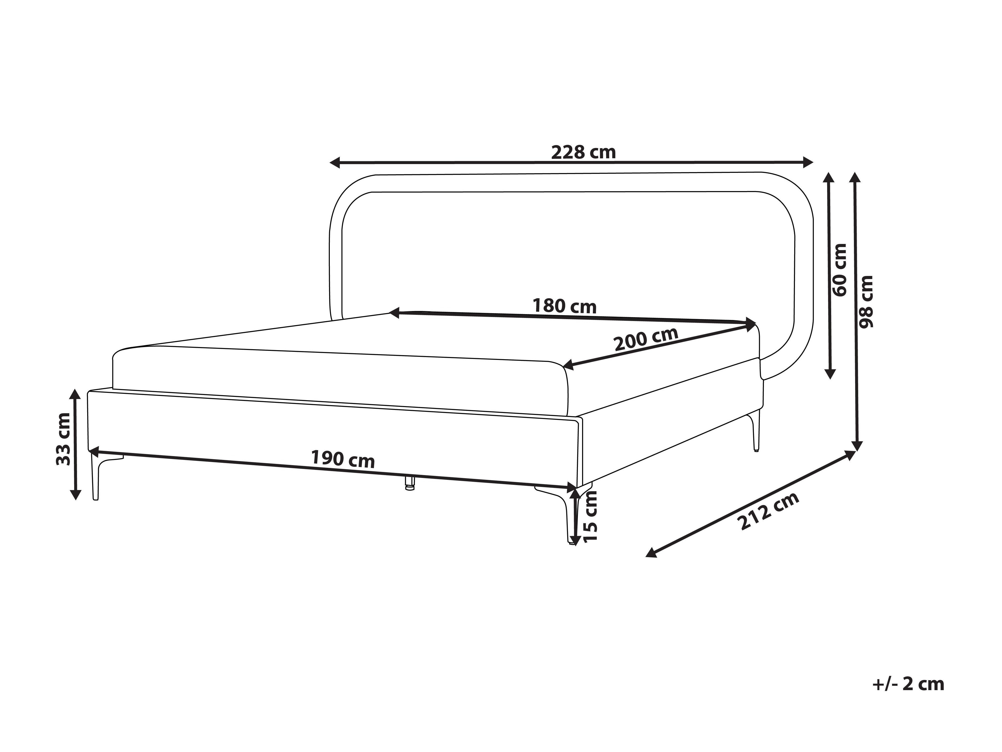 Кровать Berwyn 2027 (Светло-серый)