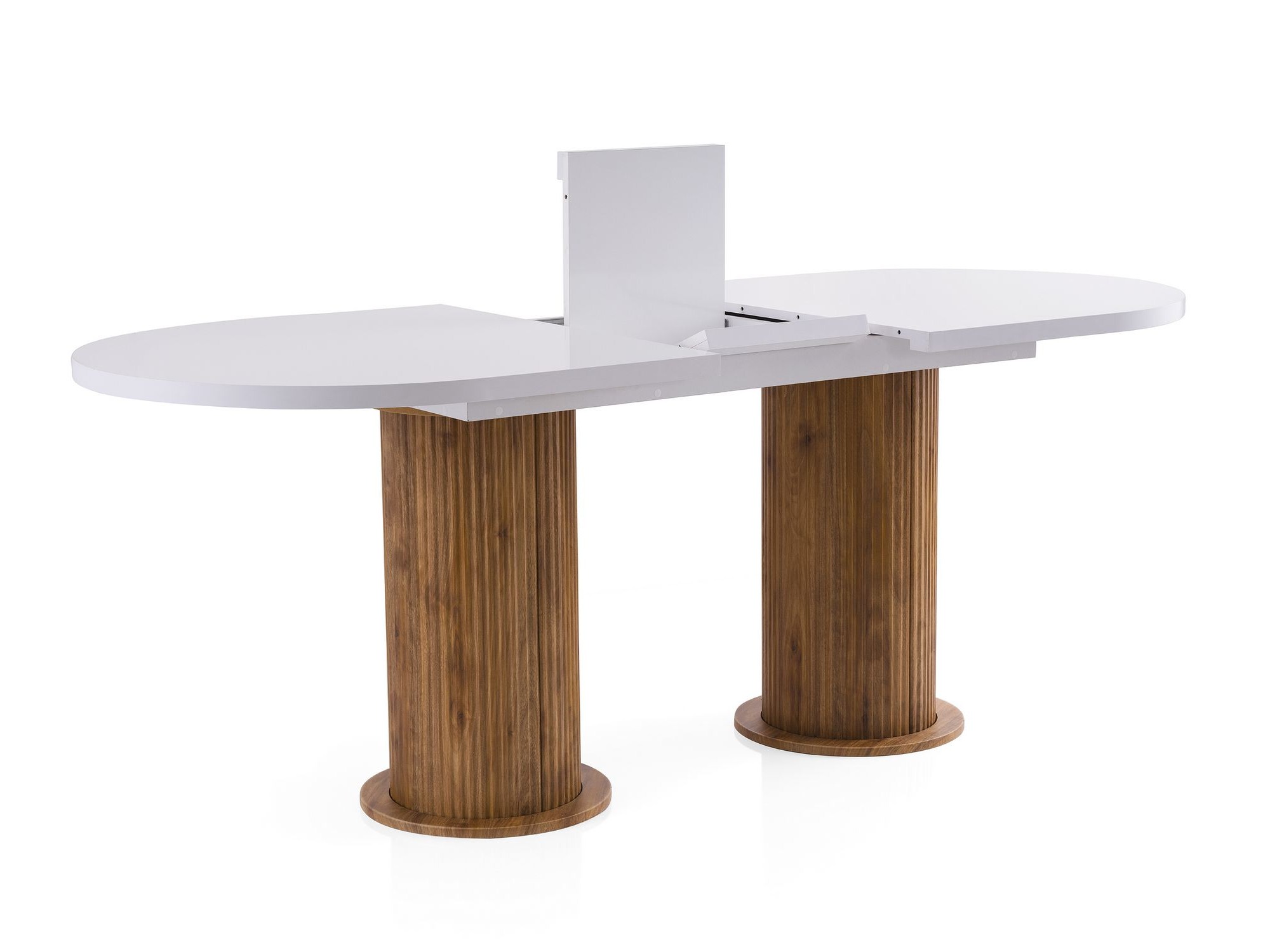 Cтол Kailua 2623 (Белый + Грецкий орех)