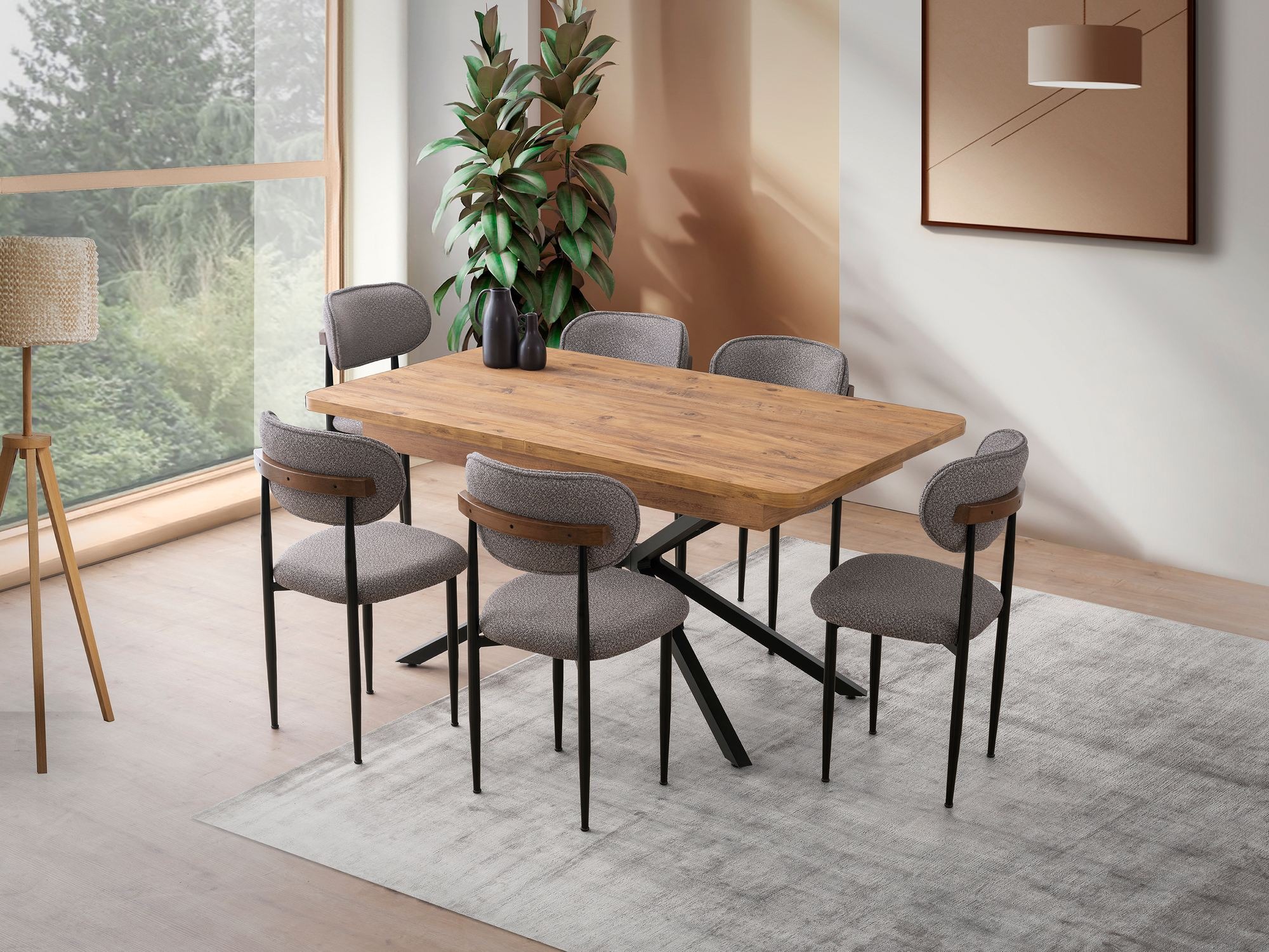 Cтол Kailua 2624 (Светлое дерево)