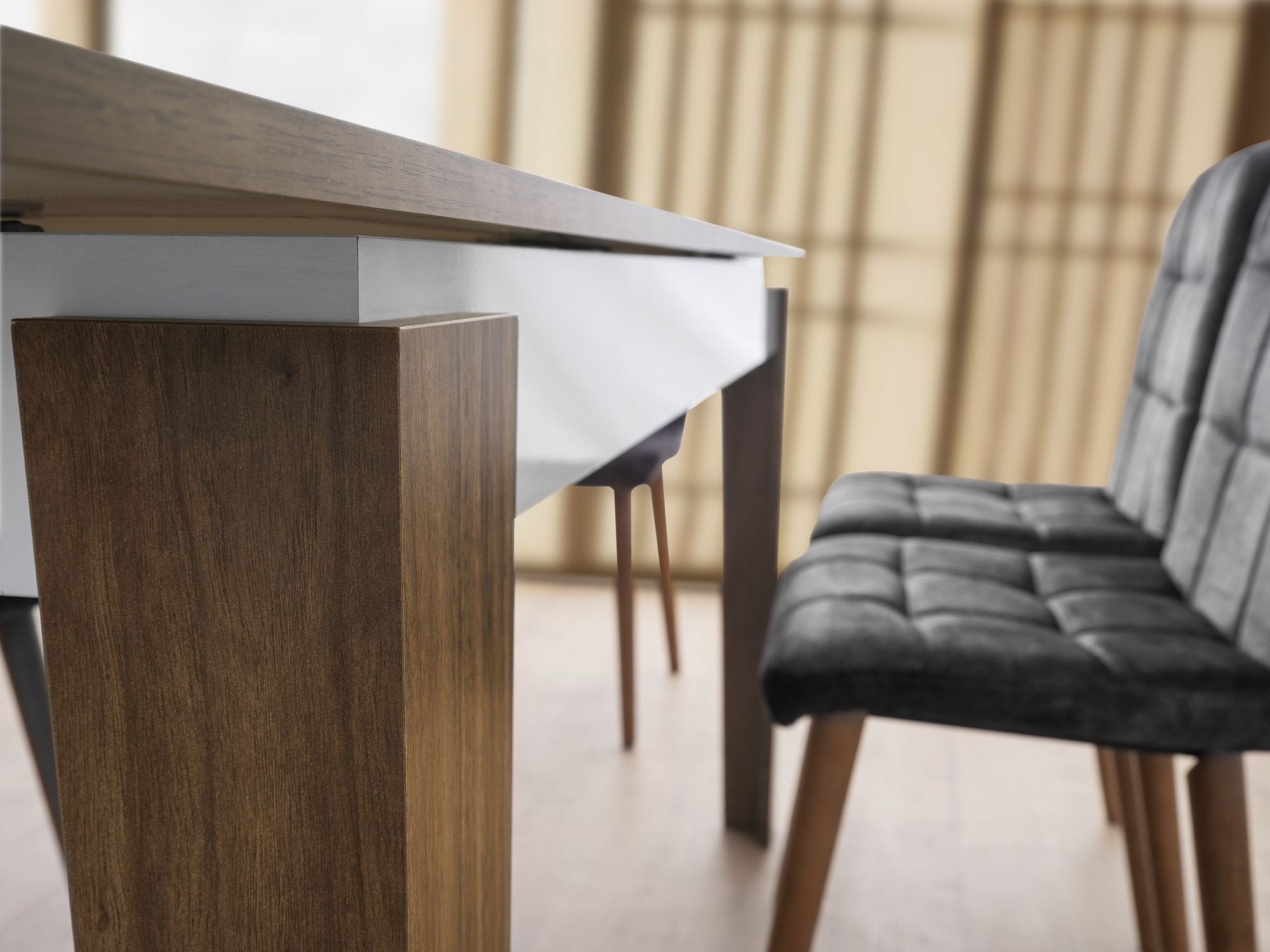 Cтол Kailua 2625 (Грецкий орех + Белый)