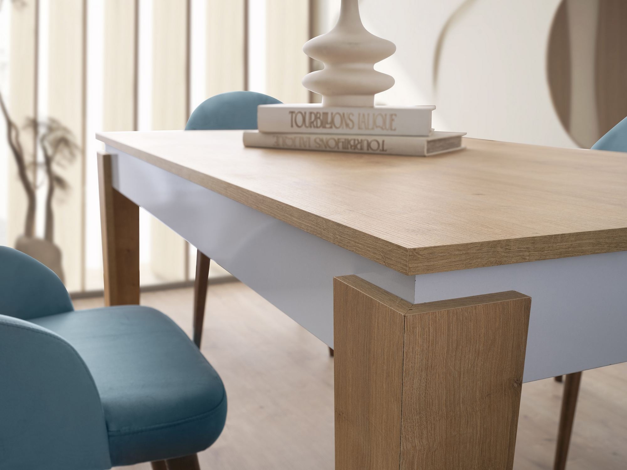 Galds Kailua 2625 (Ozols + Balts)