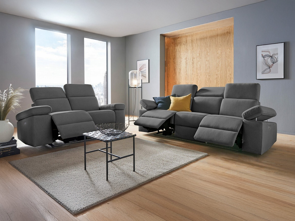 Mīksto mēbeļu komplekts Denton 725 (Antracīts)