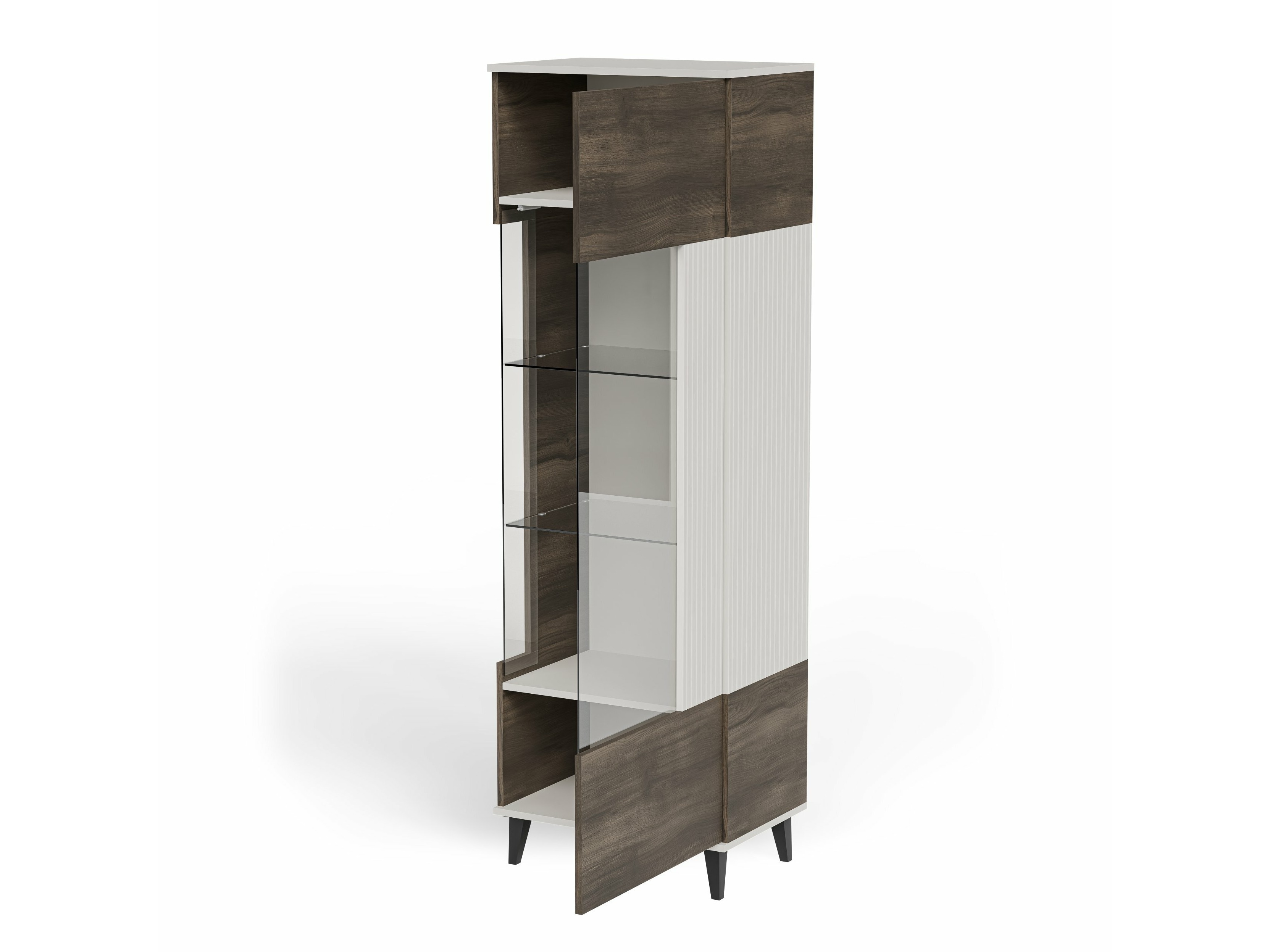 Набор для гостиной Luelia 107 (Грецкий орех + Кашемир)