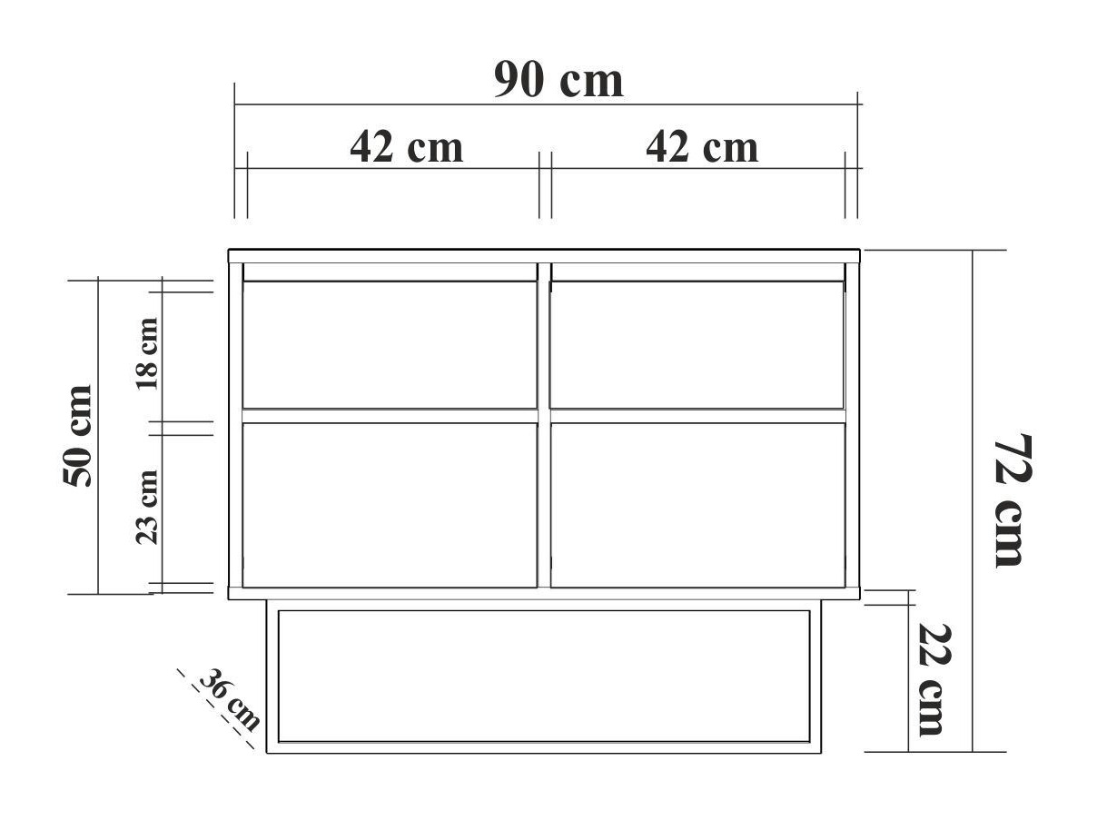 Шкафчик Kailua 2628