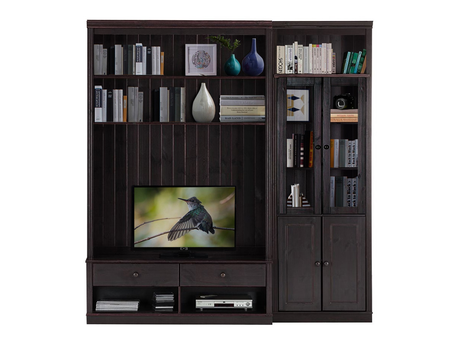 Viesistabas komplekts Saltoro 124 (Tumši brūns)