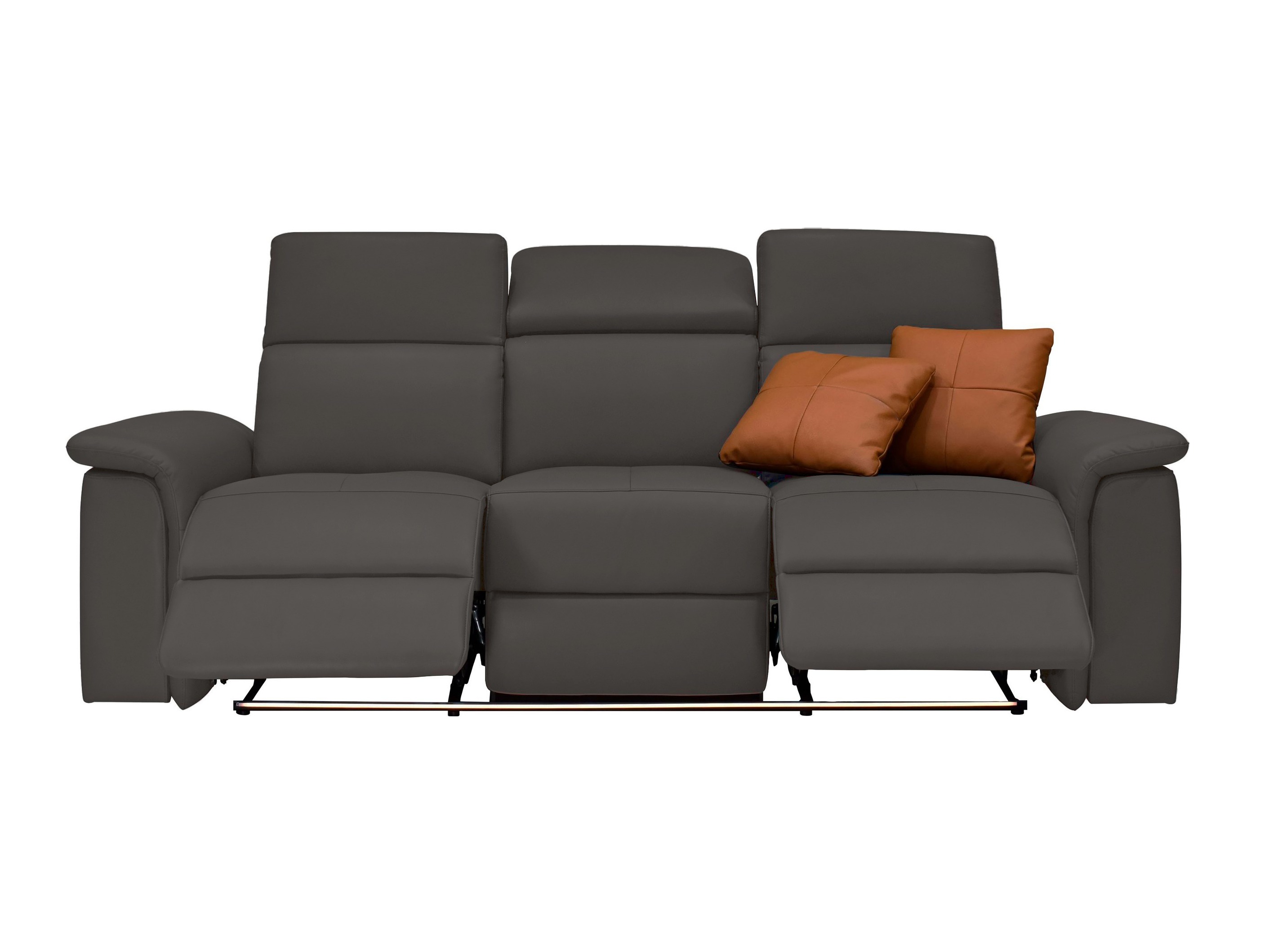 Dīvāns reglainer Denton 1363 (Brūns)