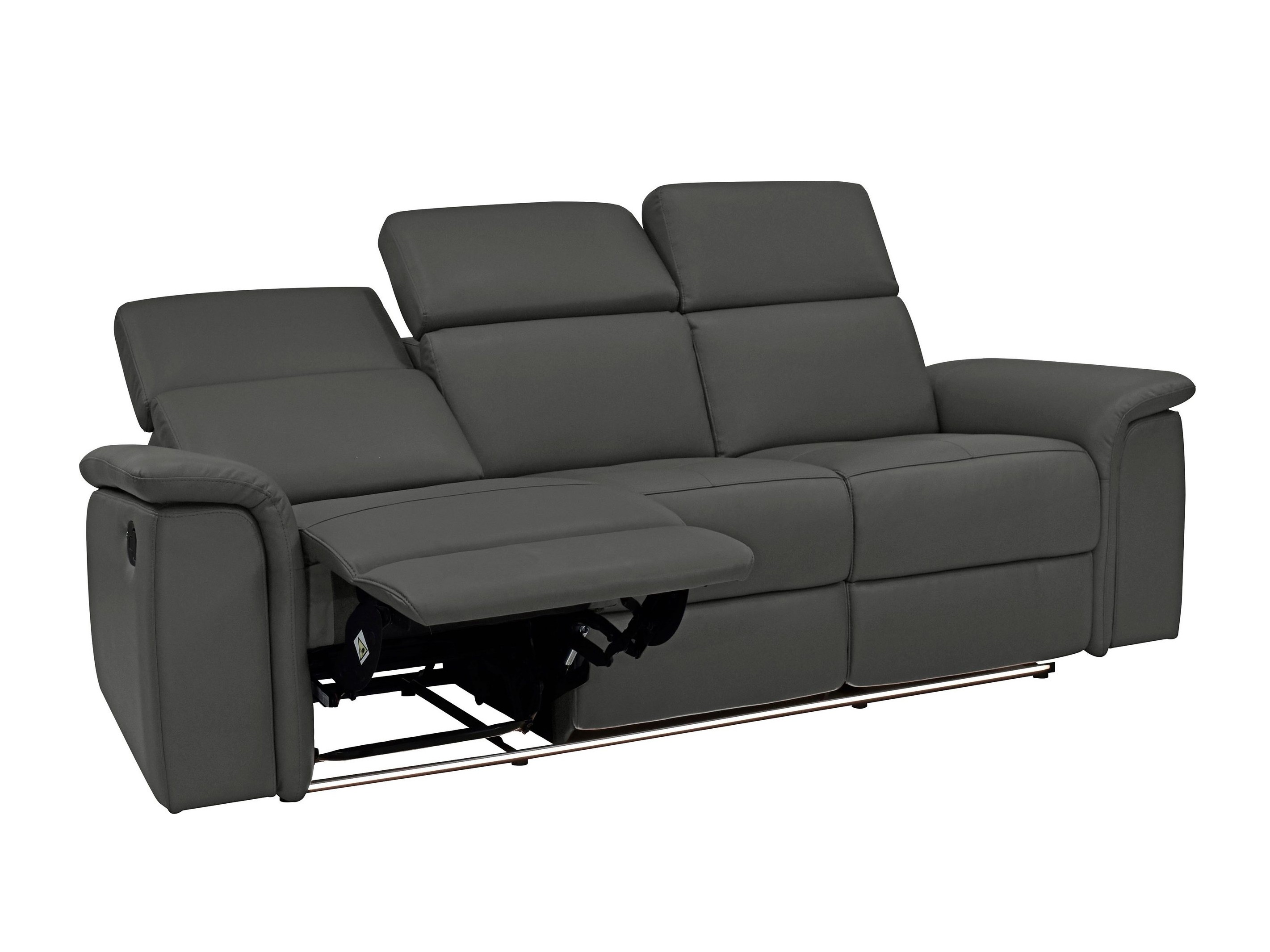 Dīvāns reglainer Denton 1363 (Melns)