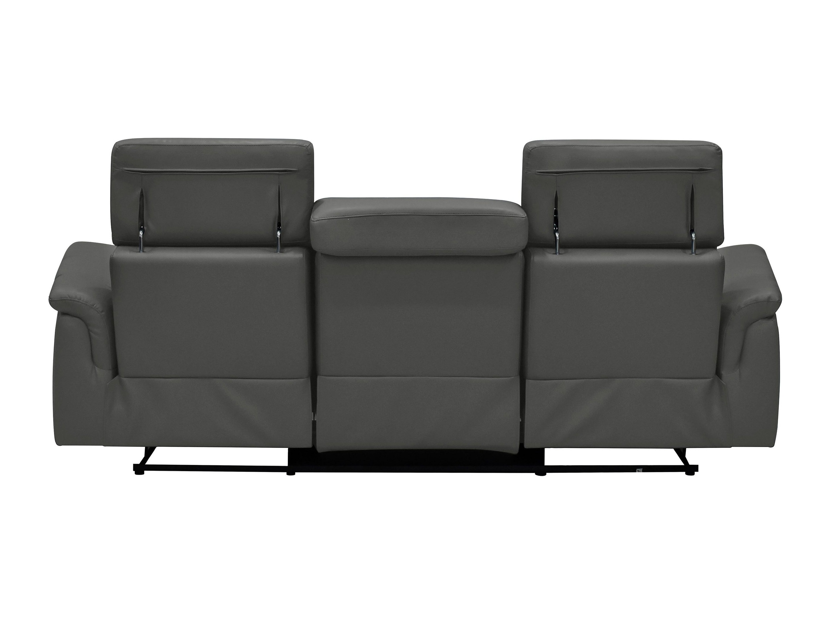 Dīvāns reglainer Denton 1363 (Melns)