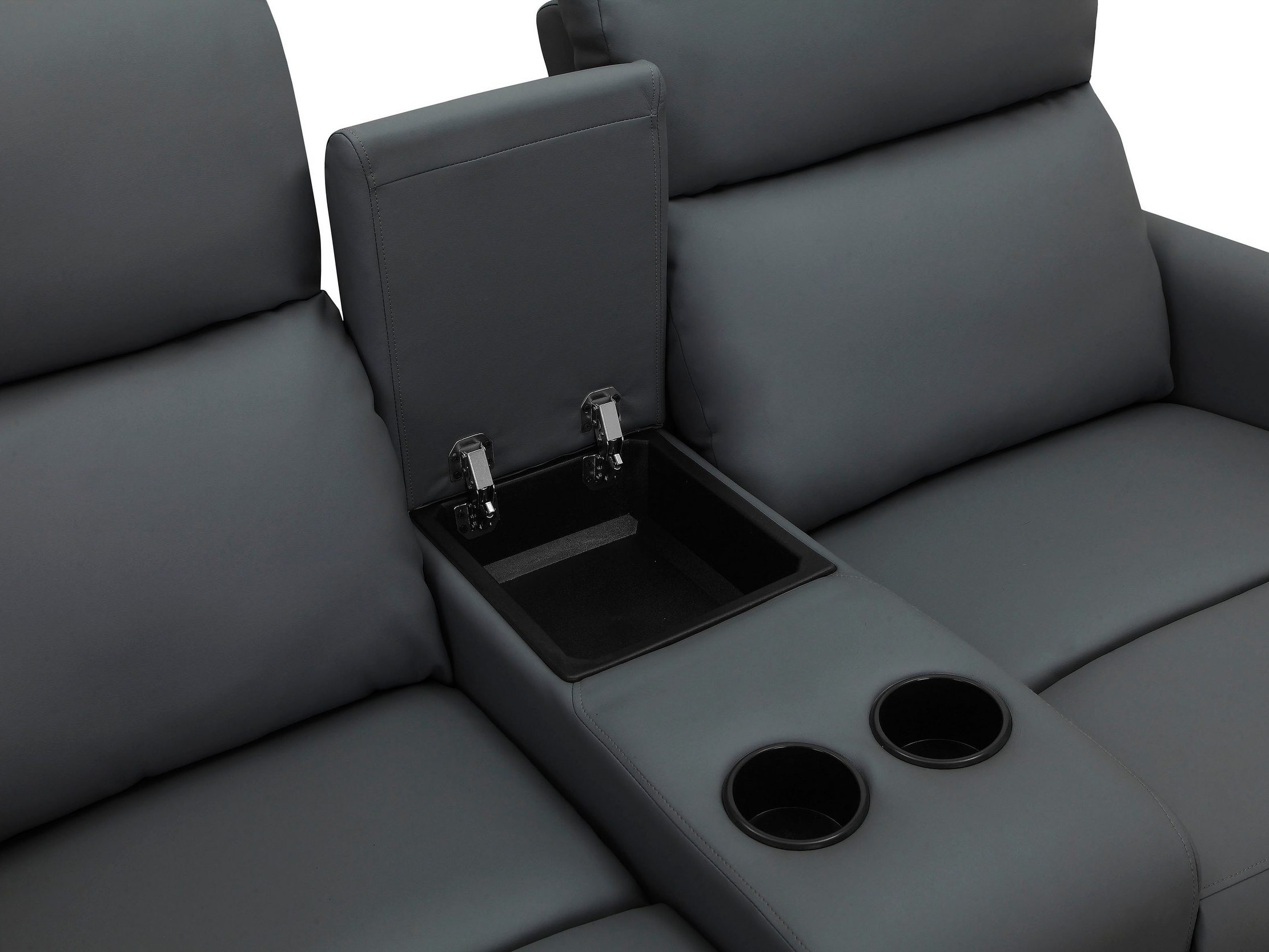 Dīvāns reglainer Denton 1397 (Pelēks)