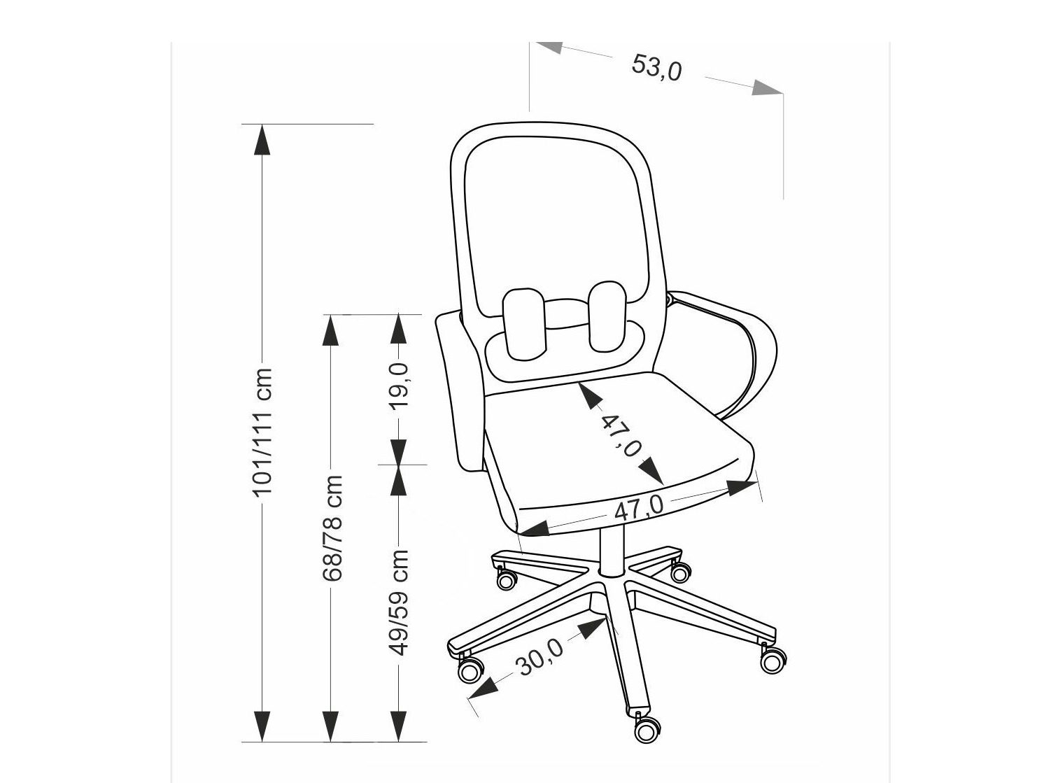 Офисный стул Houston 1999
