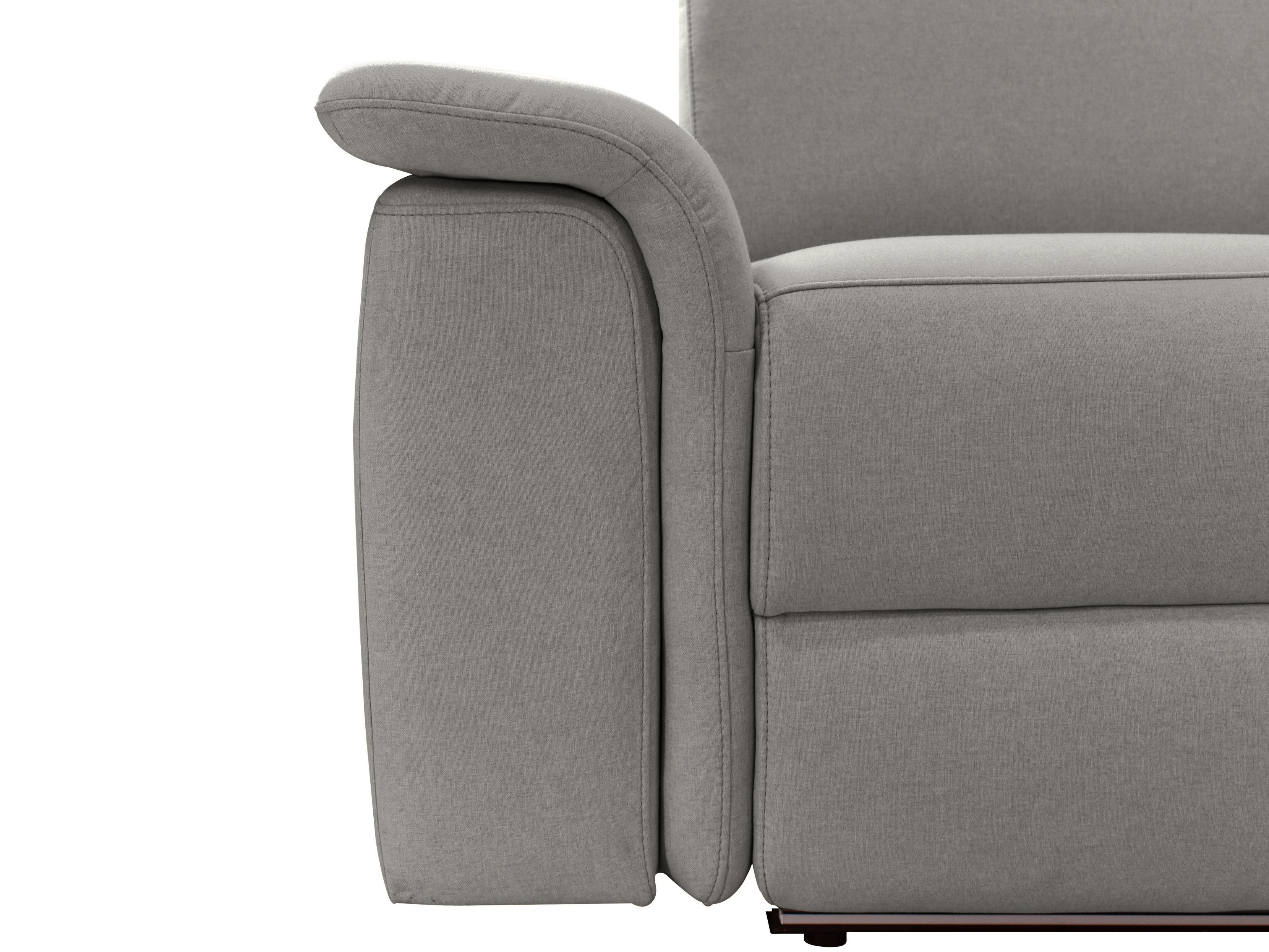 Dīvāns reglainer Denton 1485 (Gaiši pelēks)