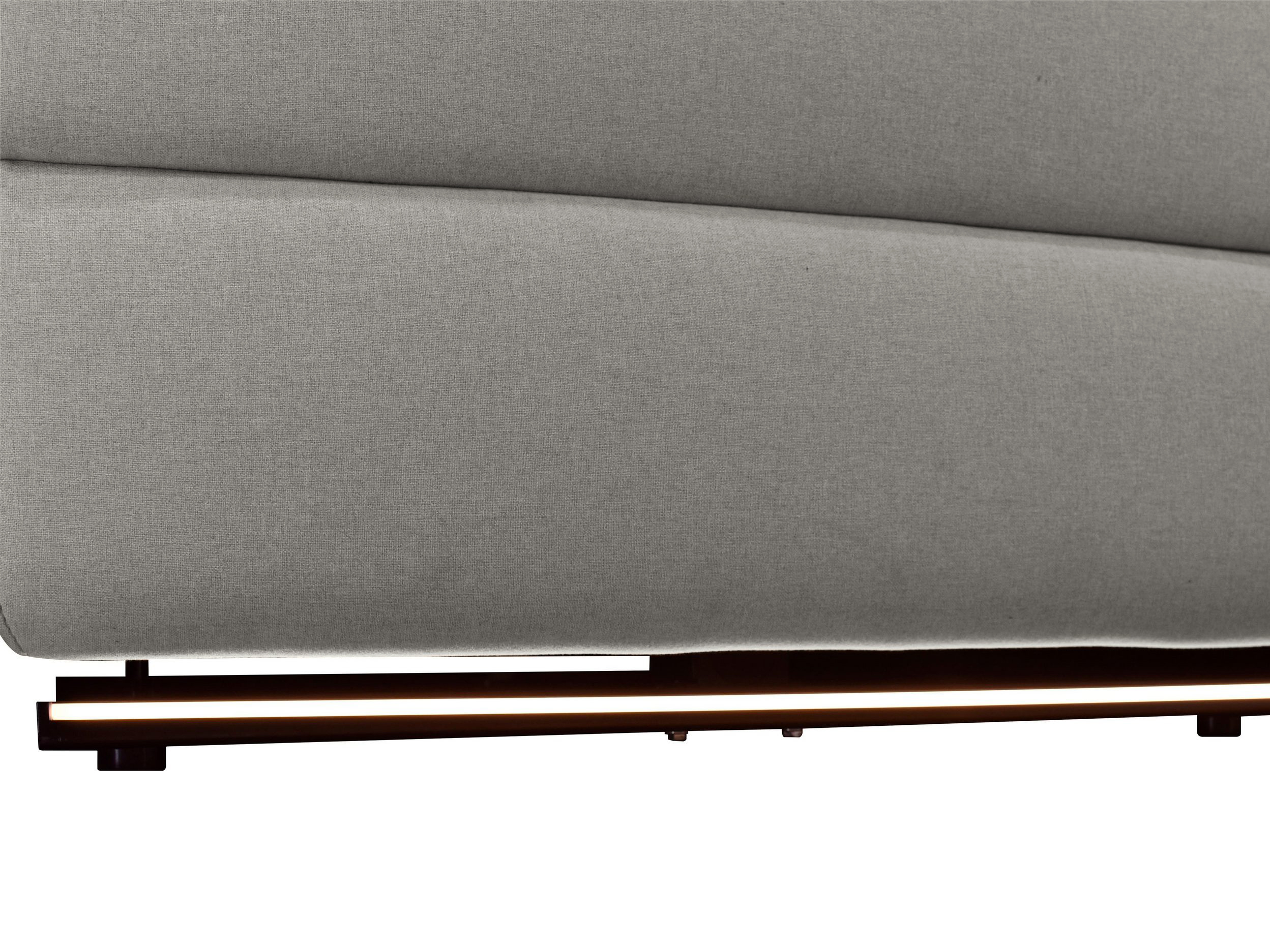 Dīvāns reglainer Denton 1485 (Gaiši pelēks)