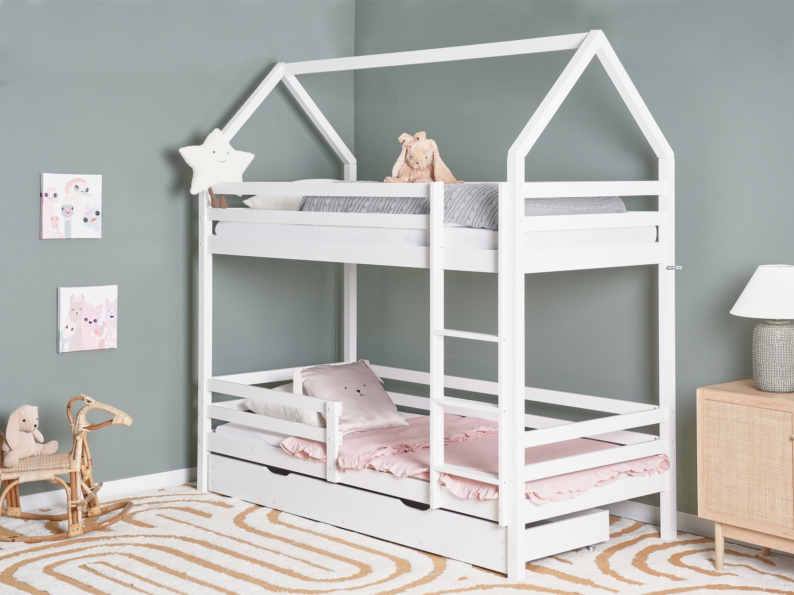 Divstāvu gulta Berwyn 2744 (Balts)