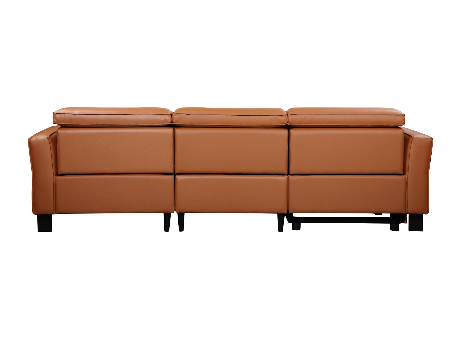 Stūra dīvāns reglaineris Denton 1486 (Brūns)