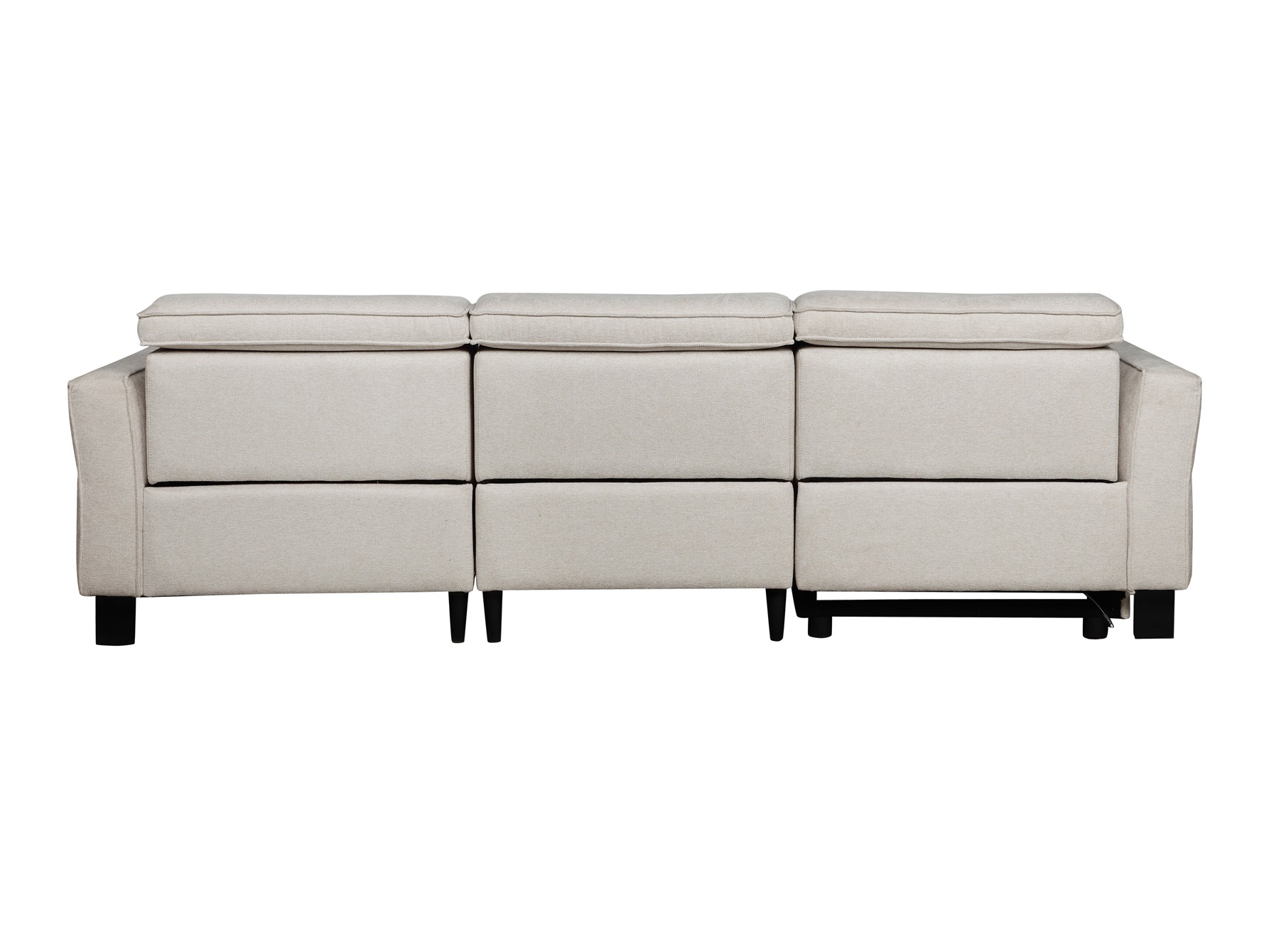 Stūra dīvāns reglaineris Denton 1486 (Krēms)