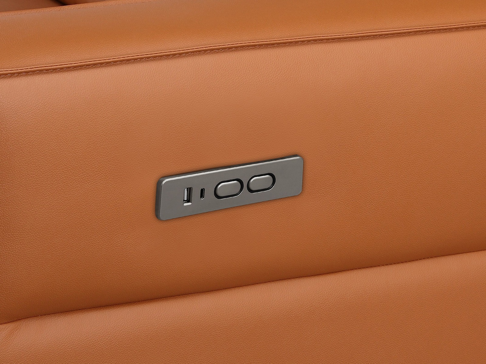 Угловой диван реклайнер Denton 1486 (Коричневый)