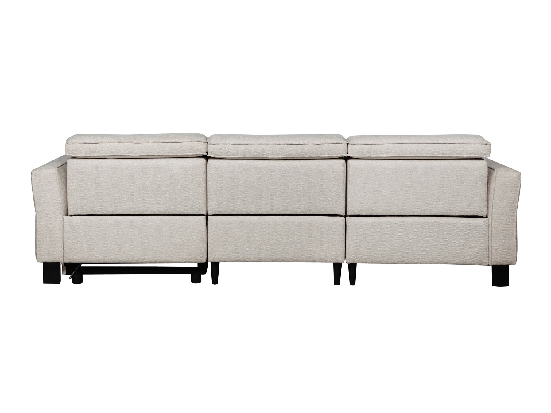 Угловой диван реклайнер Denton 1486 (Крем)