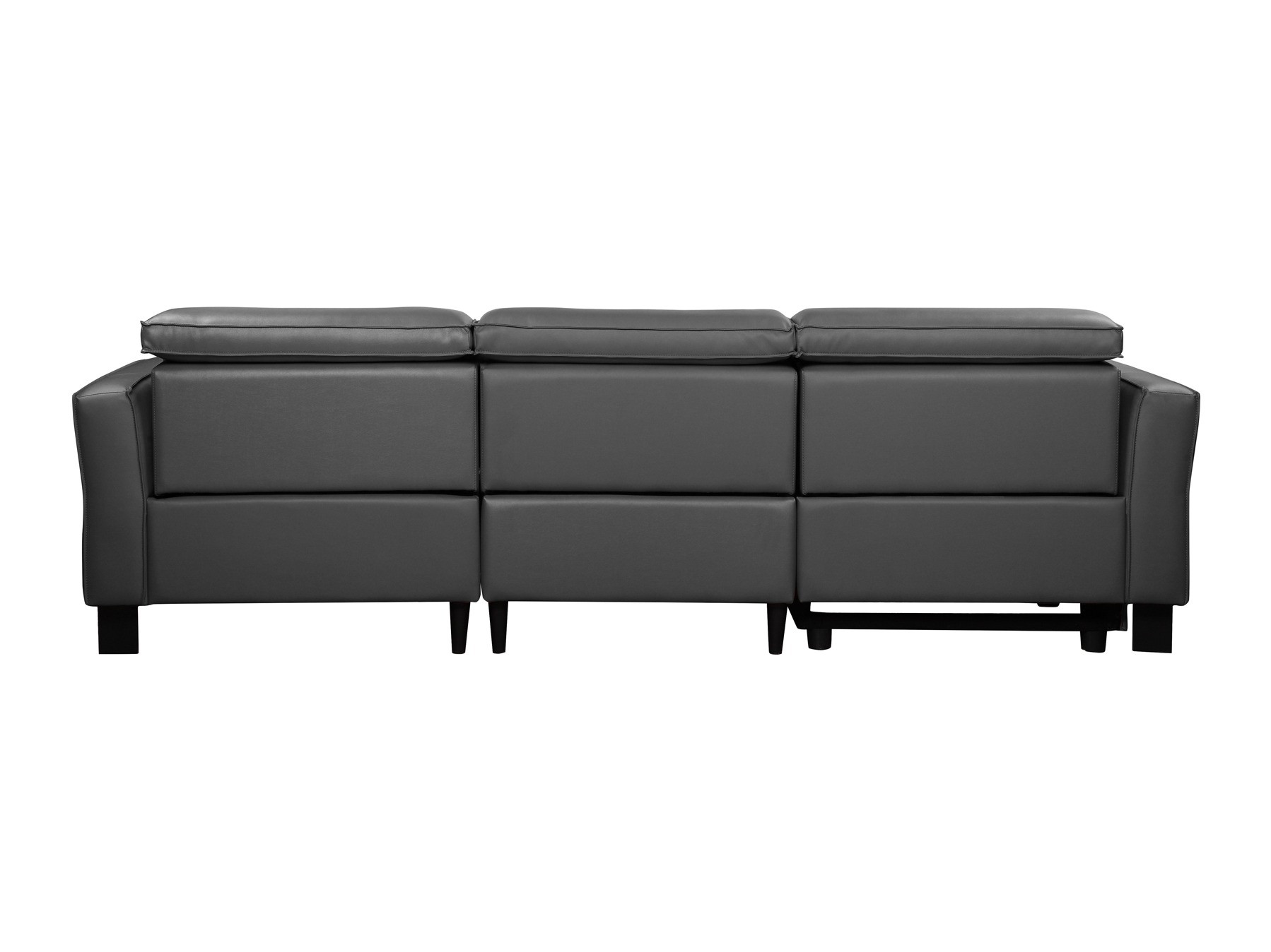 Угловой диван реклайнер Denton 1486 (Серый)