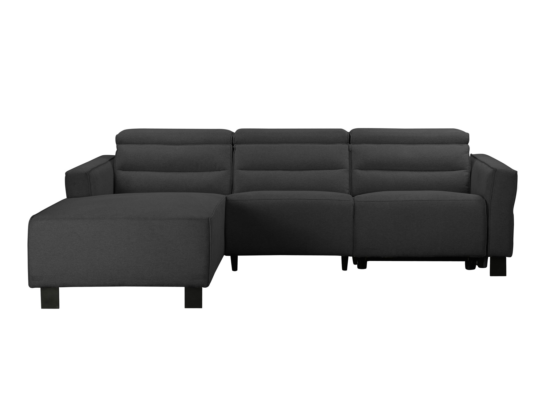 Stūra dīvāns reglaineris Denton 1487 (Antracīts)