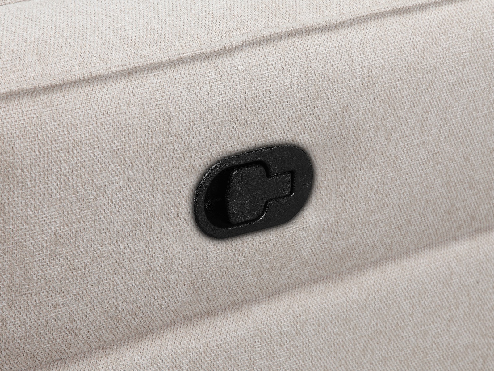 Stūra dīvāns reglaineris Denton 1487 (Krēms)