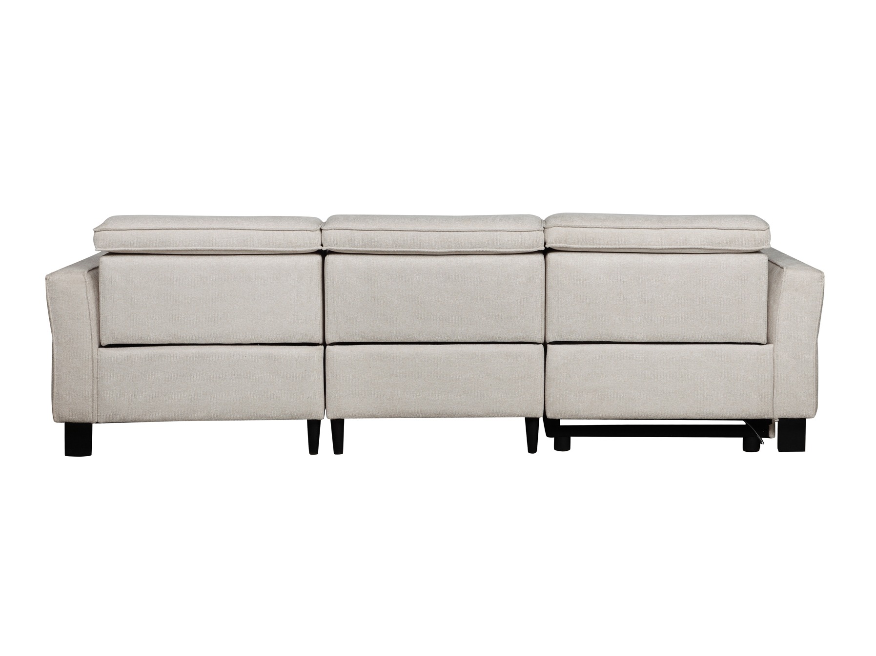 Stūra dīvāns reglaineris Denton 1487 (Krēms)