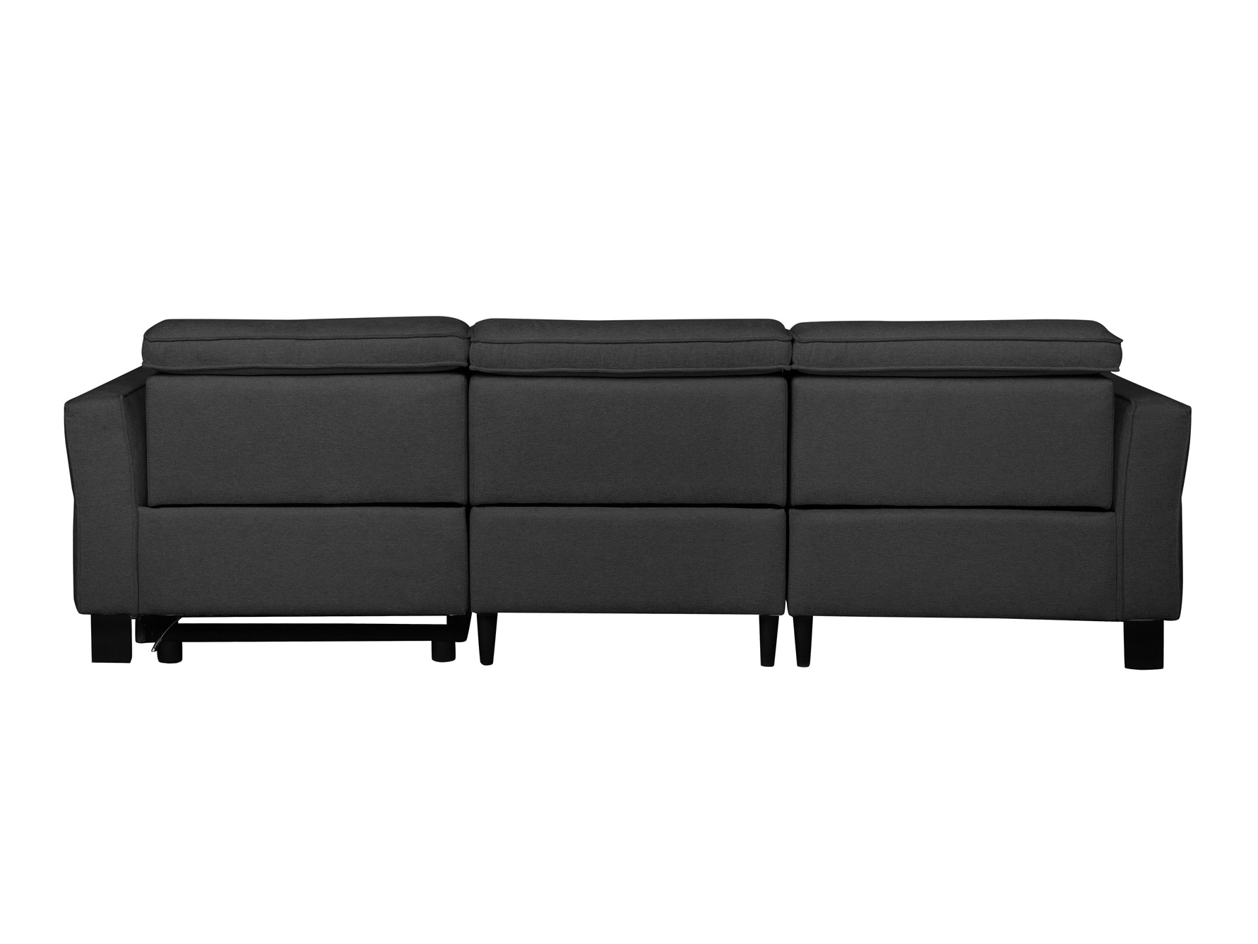 Угловой диван реклайнер Denton 1487 (Антрацит)