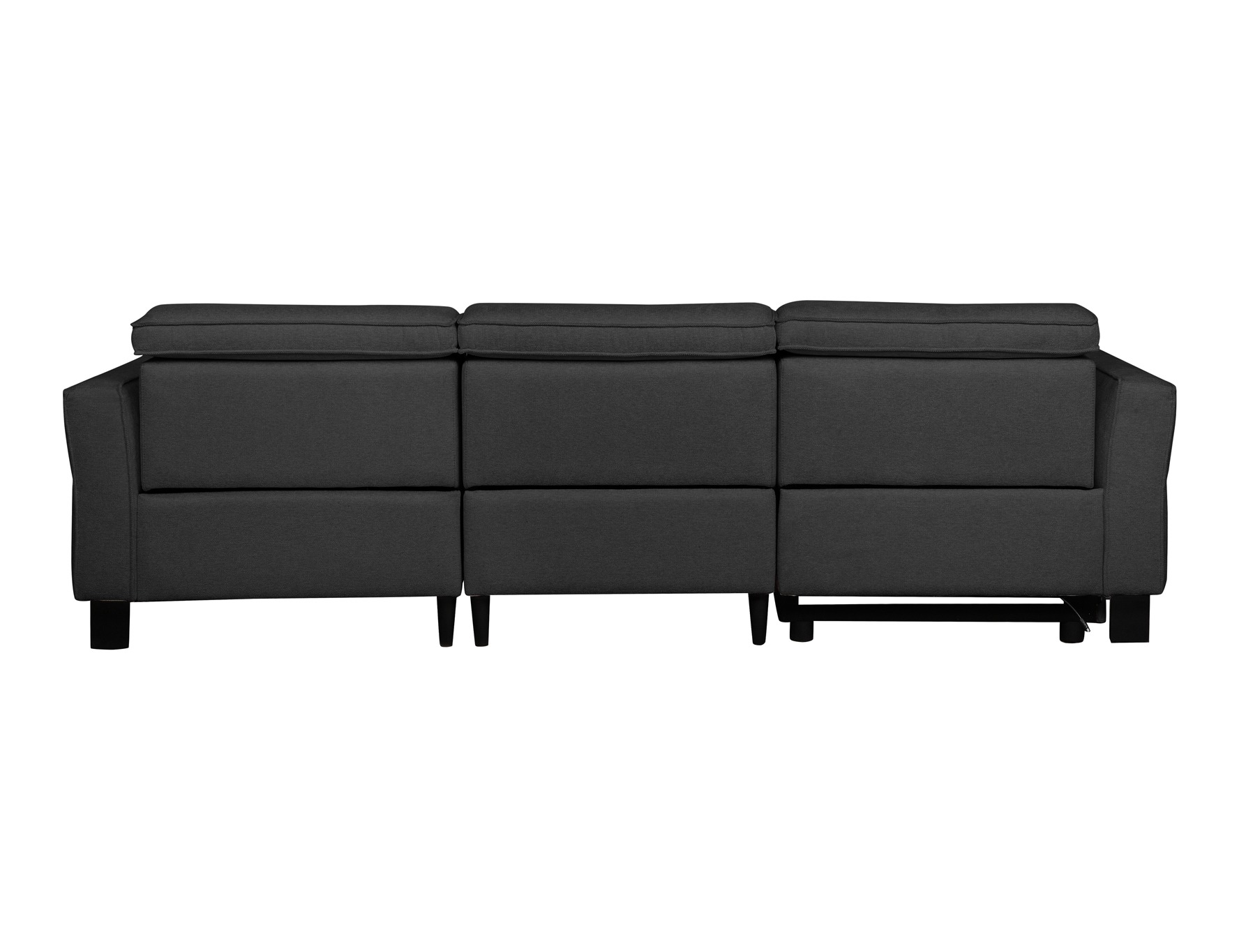 Угловой диван реклайнер Denton 1487 (Антрацит)