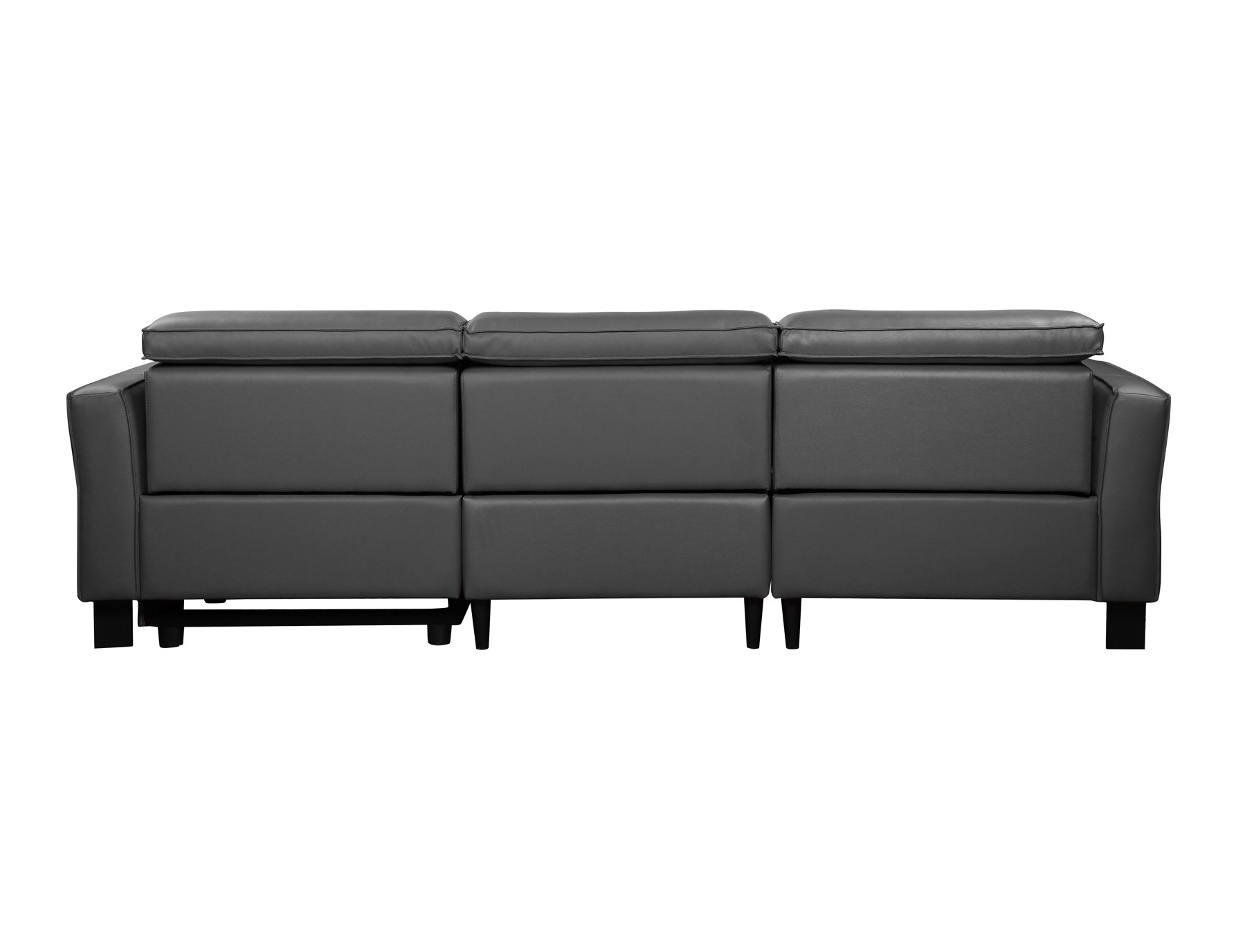 Угловой диван реклайнер Denton 1487 (Серый)