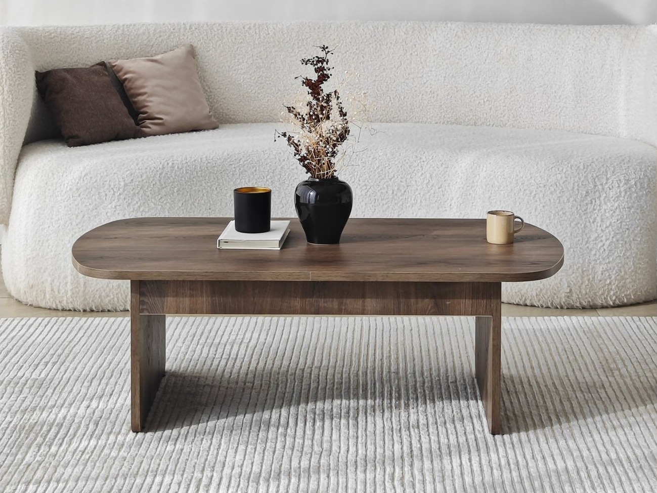 Žurnālu galdiņš Kailua 2631 (Riekstkoks)