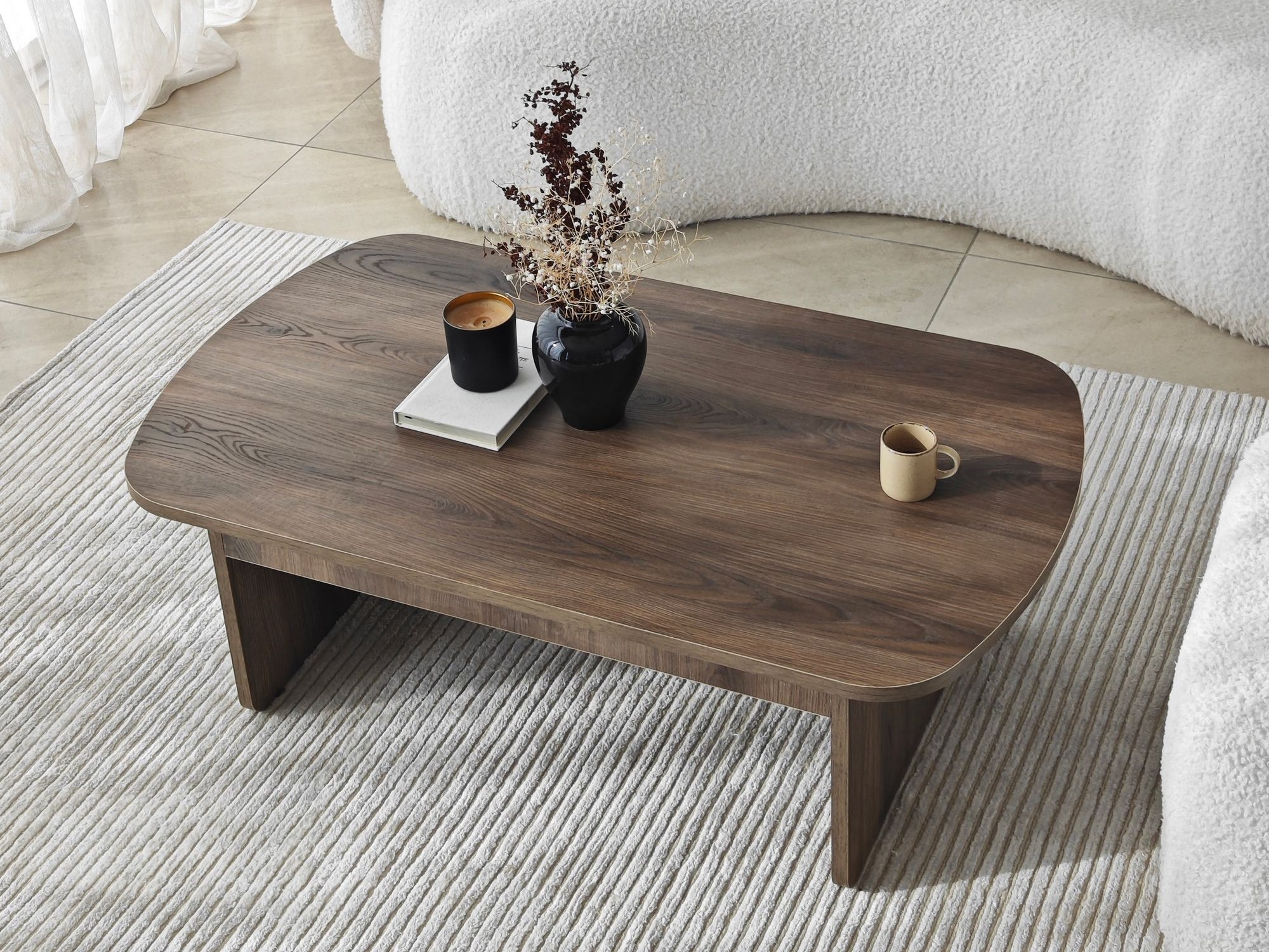 Žurnālu galdiņš Kailua 2631 (Riekstkoks)