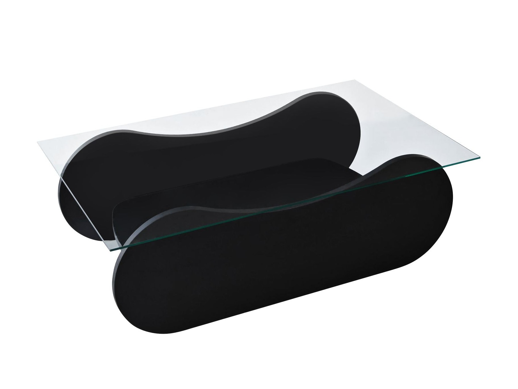 Žurnālu galdiņš Kailua 2632 (Melns)