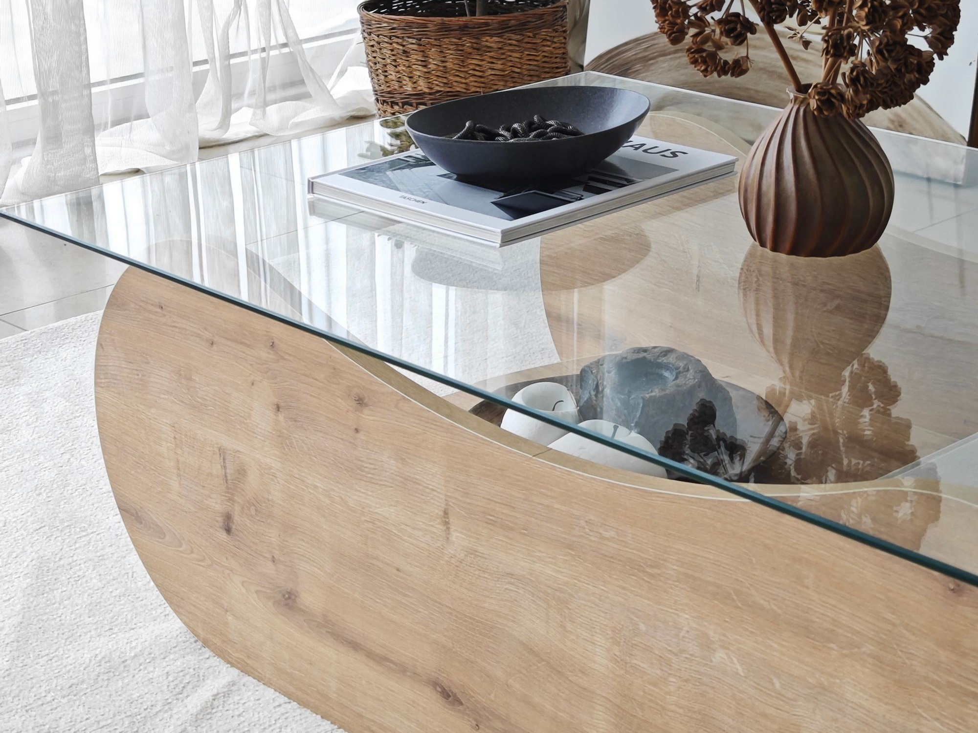 Žurnālu galdiņš Kailua 2632 (Ozols)