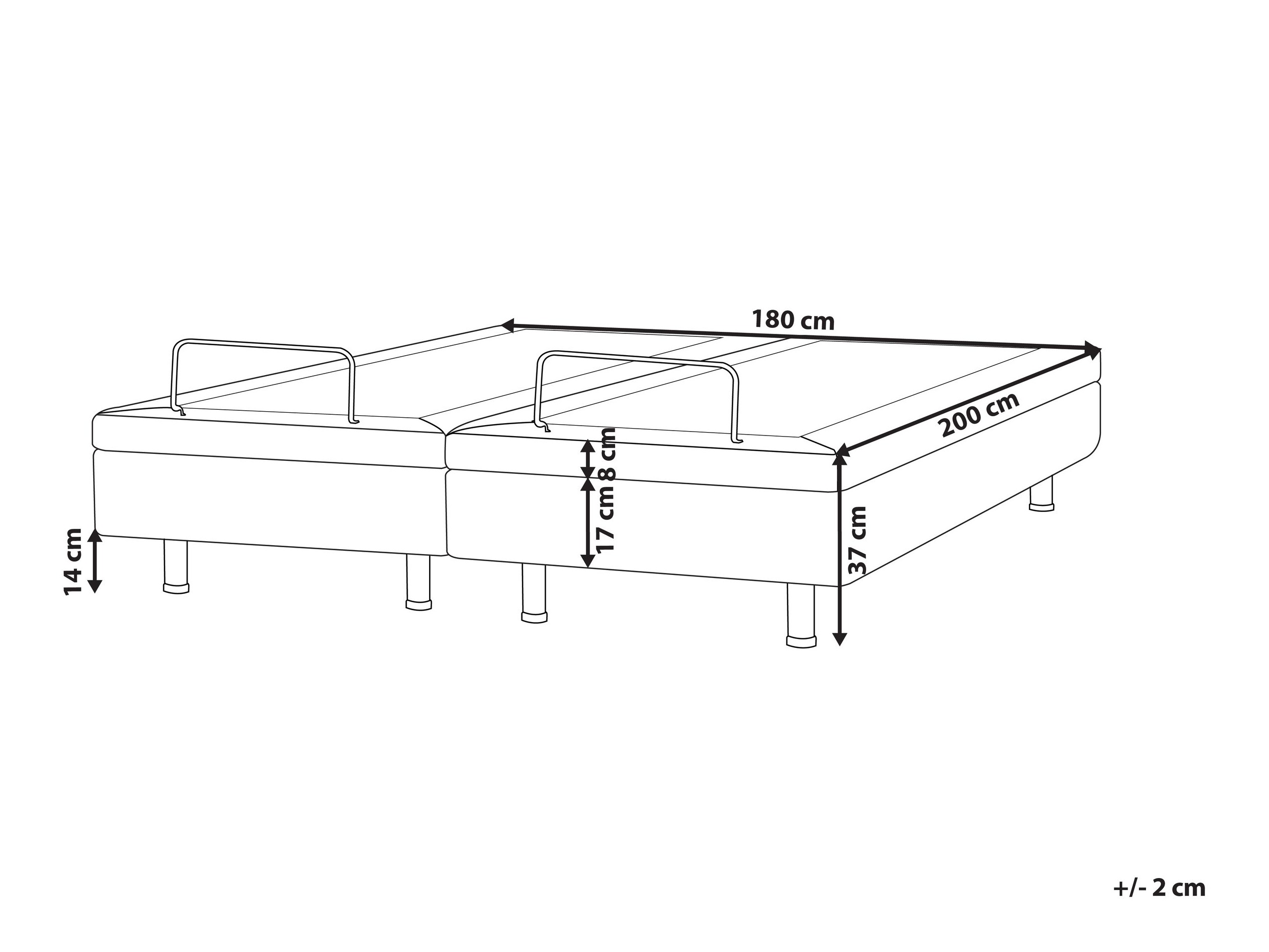 Кровать Berwyn 2750 (Крем)
