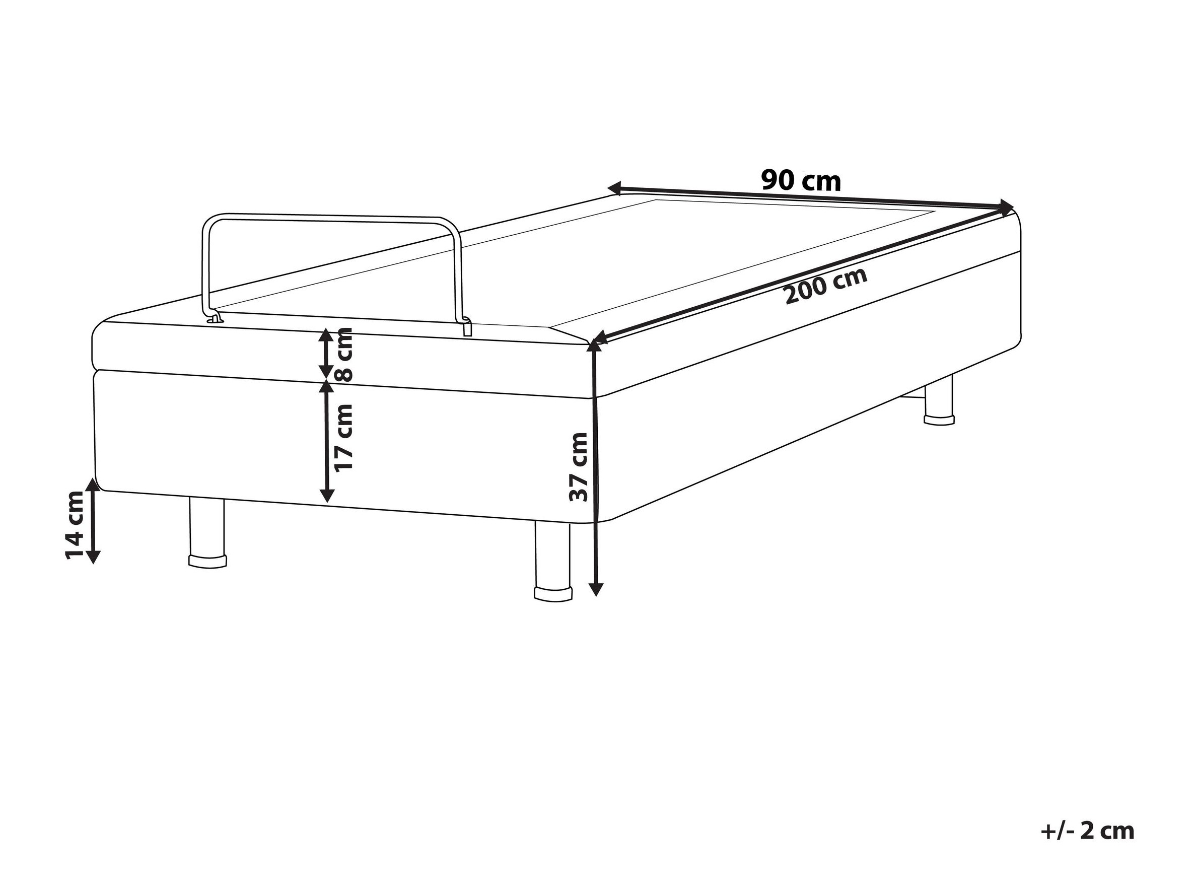 Кровать Berwyn 2750 (Серый)