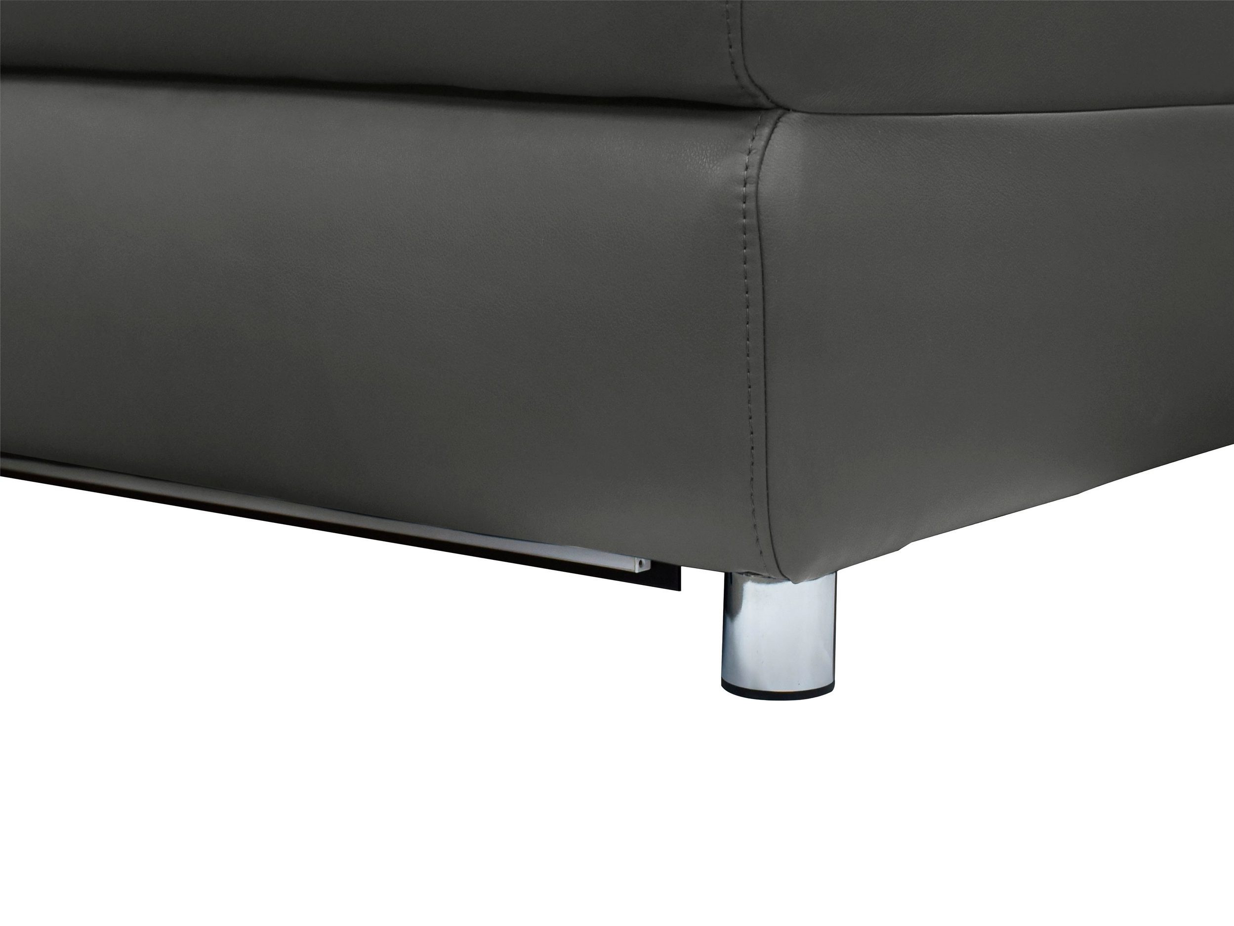 Stūra dīvāns reglaineris Denton 1488 (Melns)