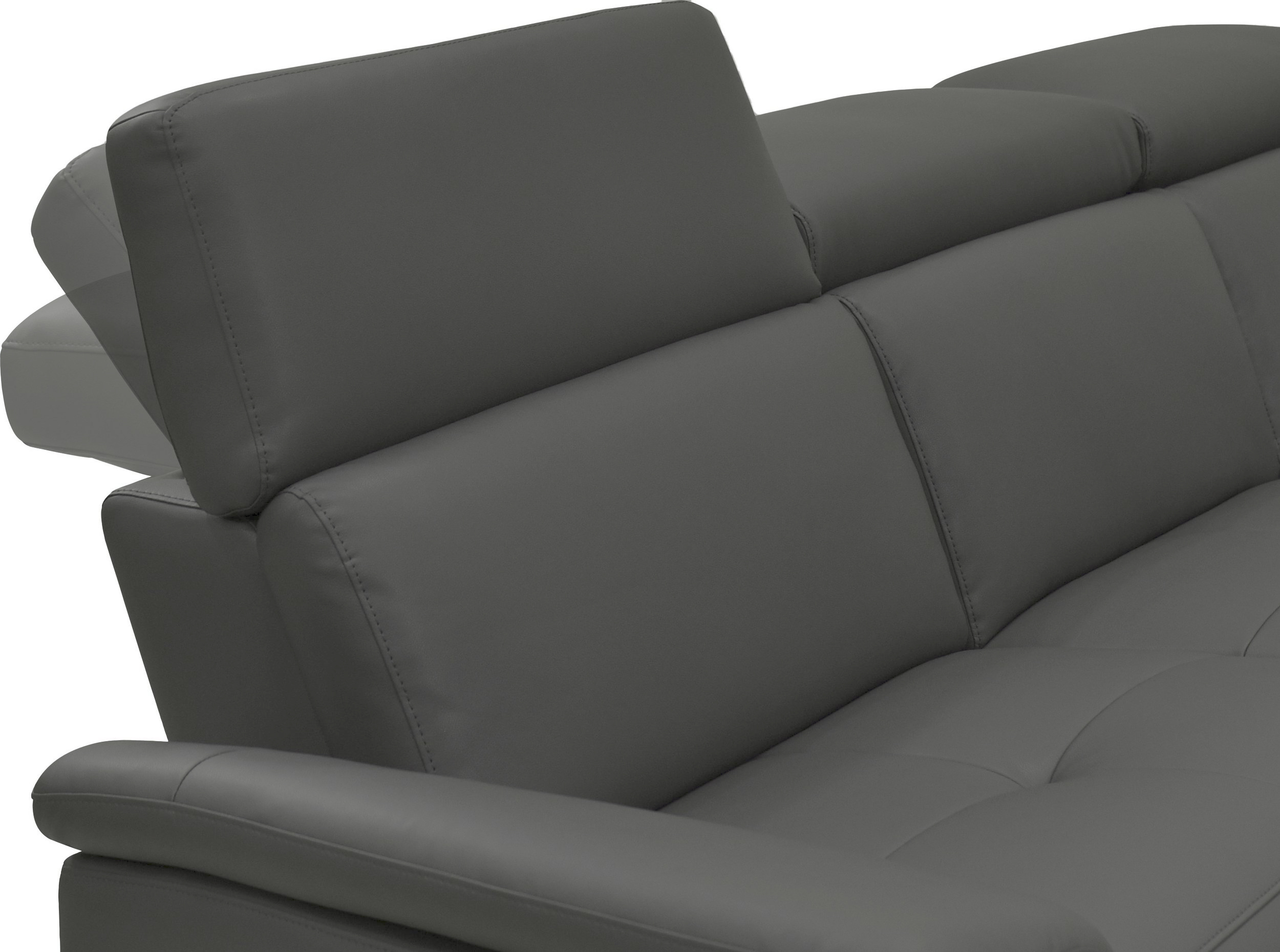 Stūra dīvāns reglaineris Denton 1489 (Pelēks)