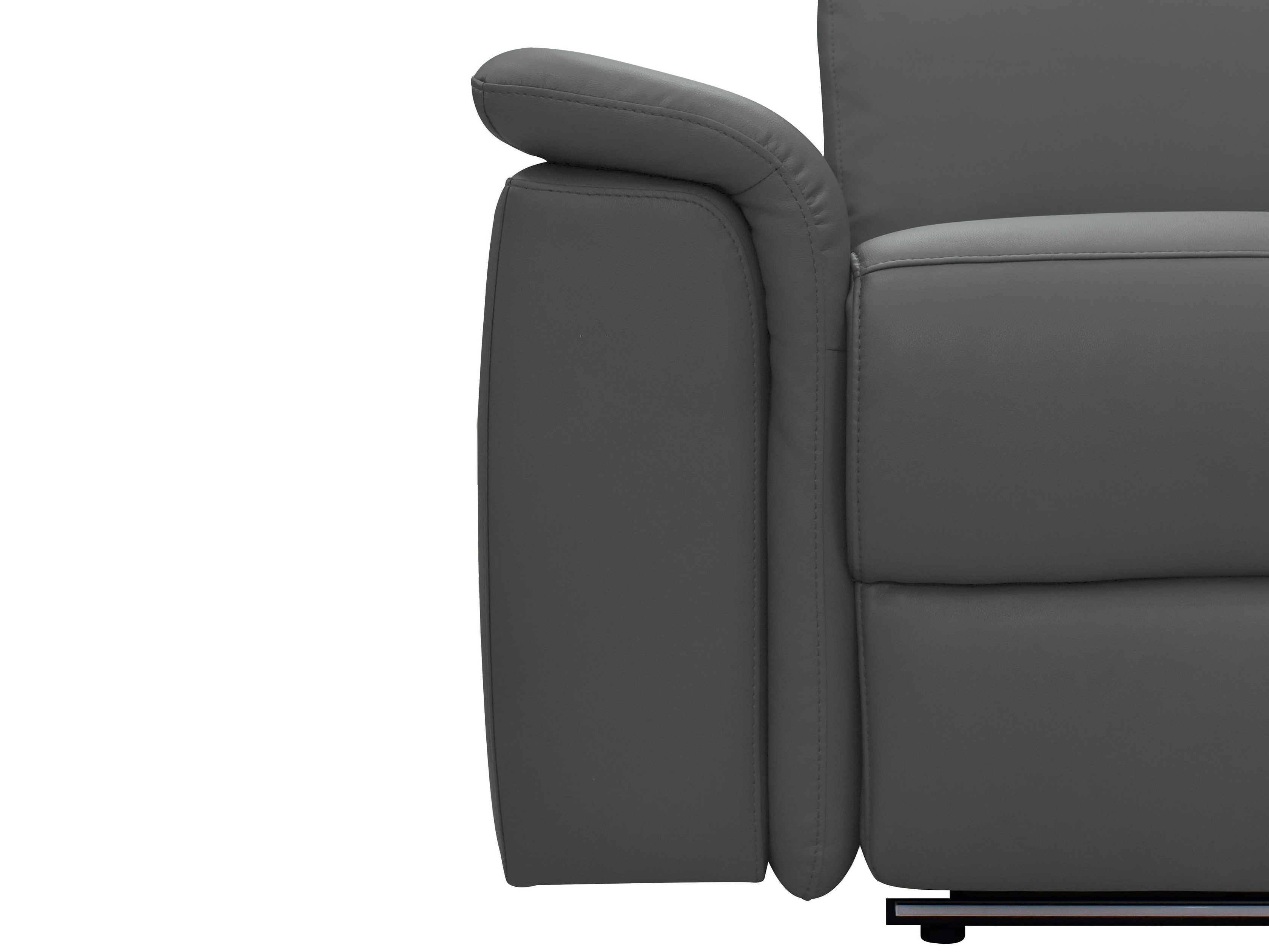 Stūra dīvāns reglaineris Denton 1489 (Pelēks)