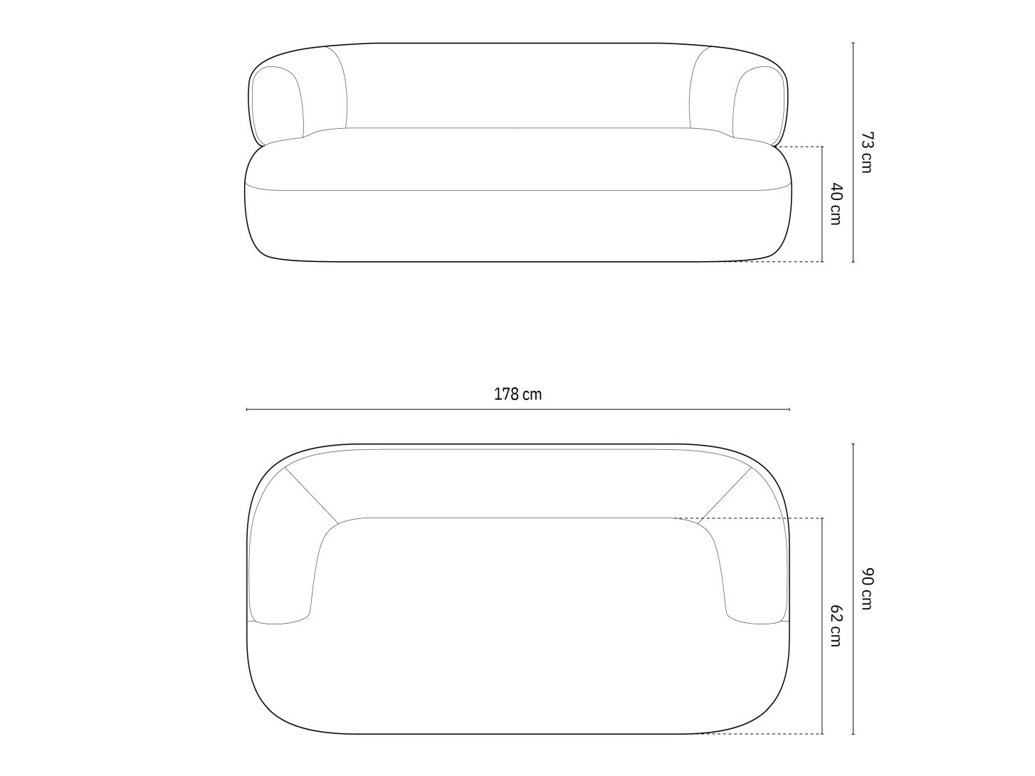 Dīvāns Beckley 143 (Navw or Never 83)