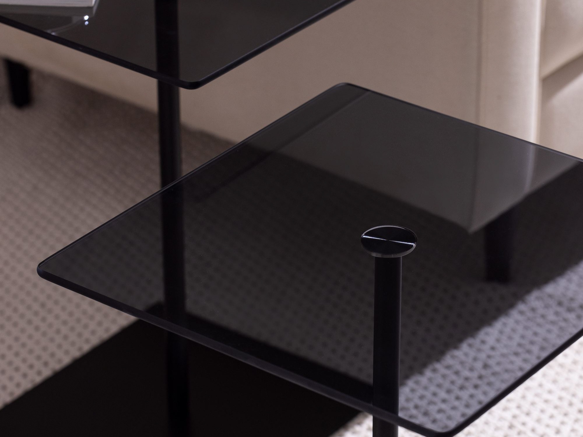 Kafijas galdiņu komplekts Kailua 2639 (Melns)