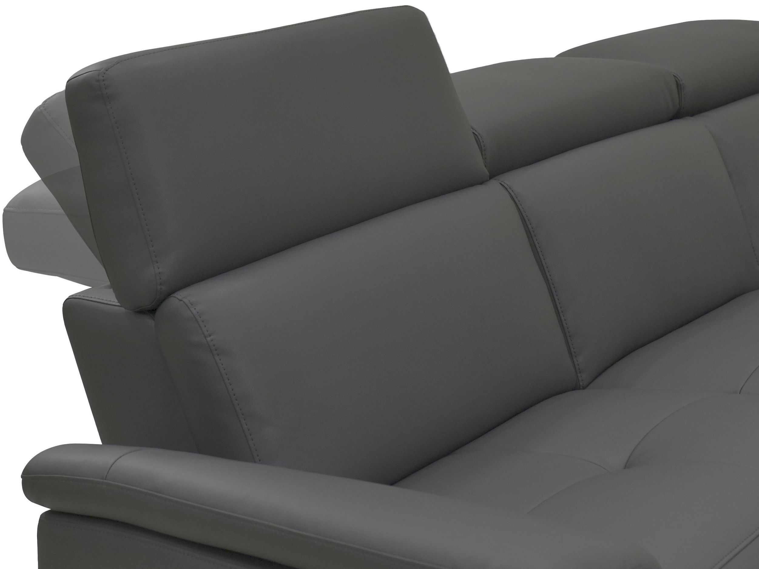 Stūra dīvāns reglaineris Denton 1489 (Pelēks)