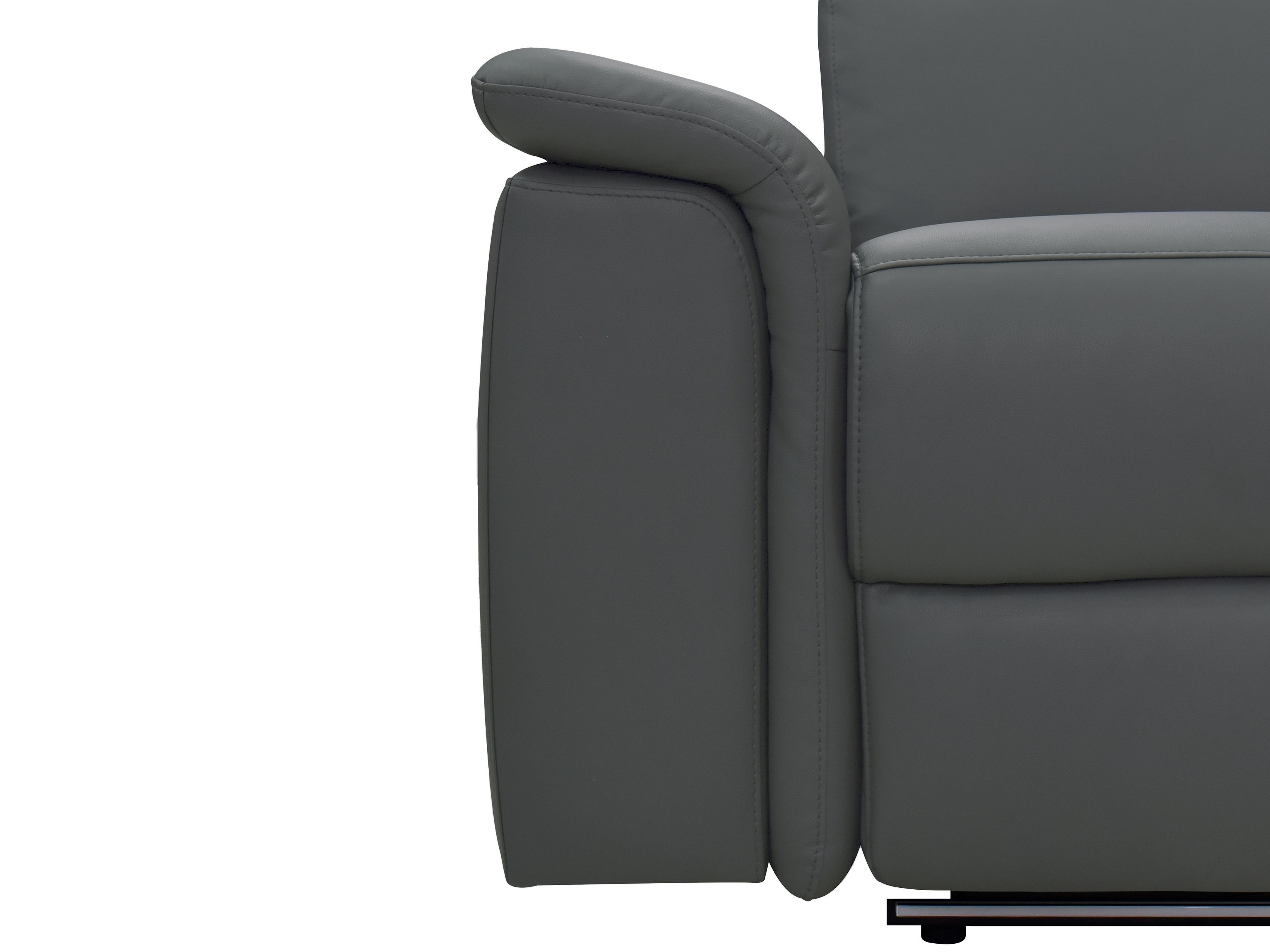 Угловой диван реклайнер Denton 1489 (Серый)