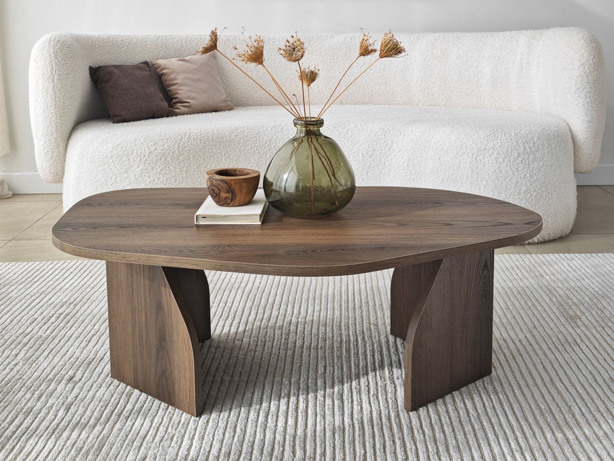 Žurnālu galdiņš Kailua 2637 (Riekstkoks)