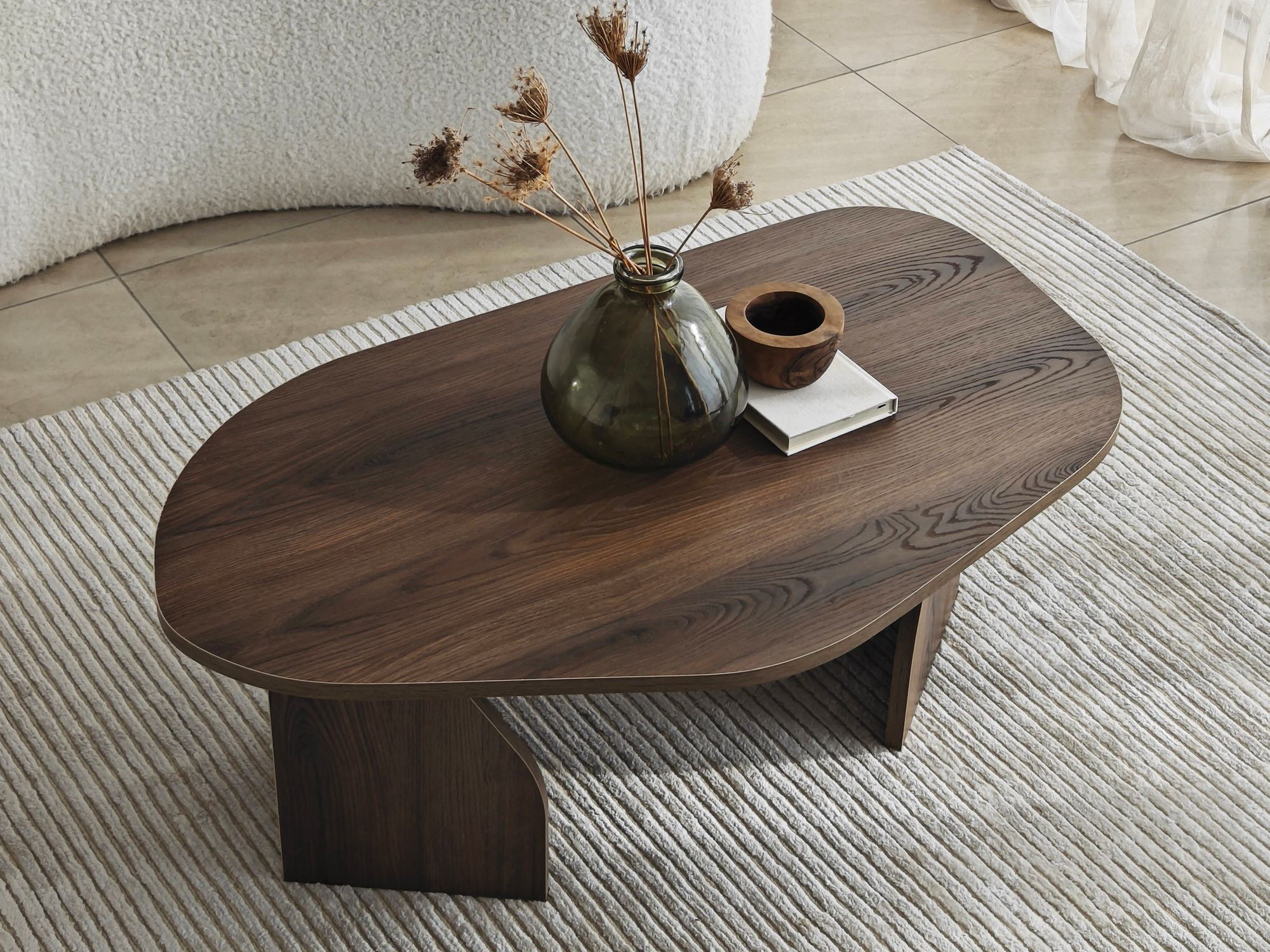 Žurnālu galdiņš Kailua 2637 (Riekstkoks)