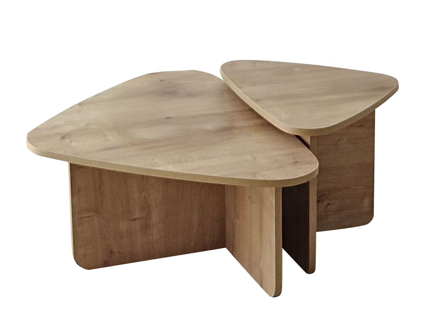 Žurnālu galdiņu komplekts Kailua 2638 (Ozols)