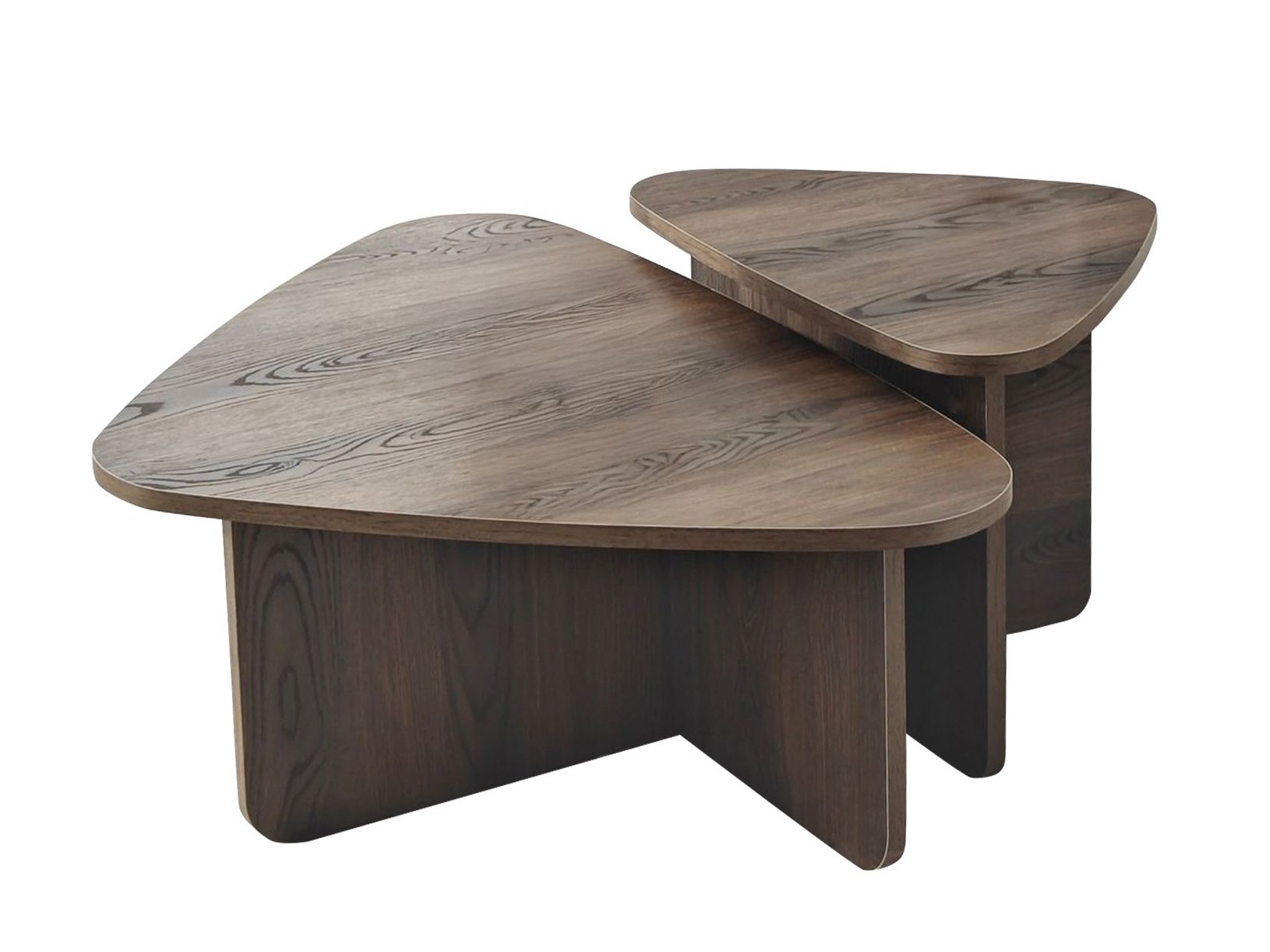 Žurnālu galdiņu komplekts Kailua 2638 (Riekstkoks)