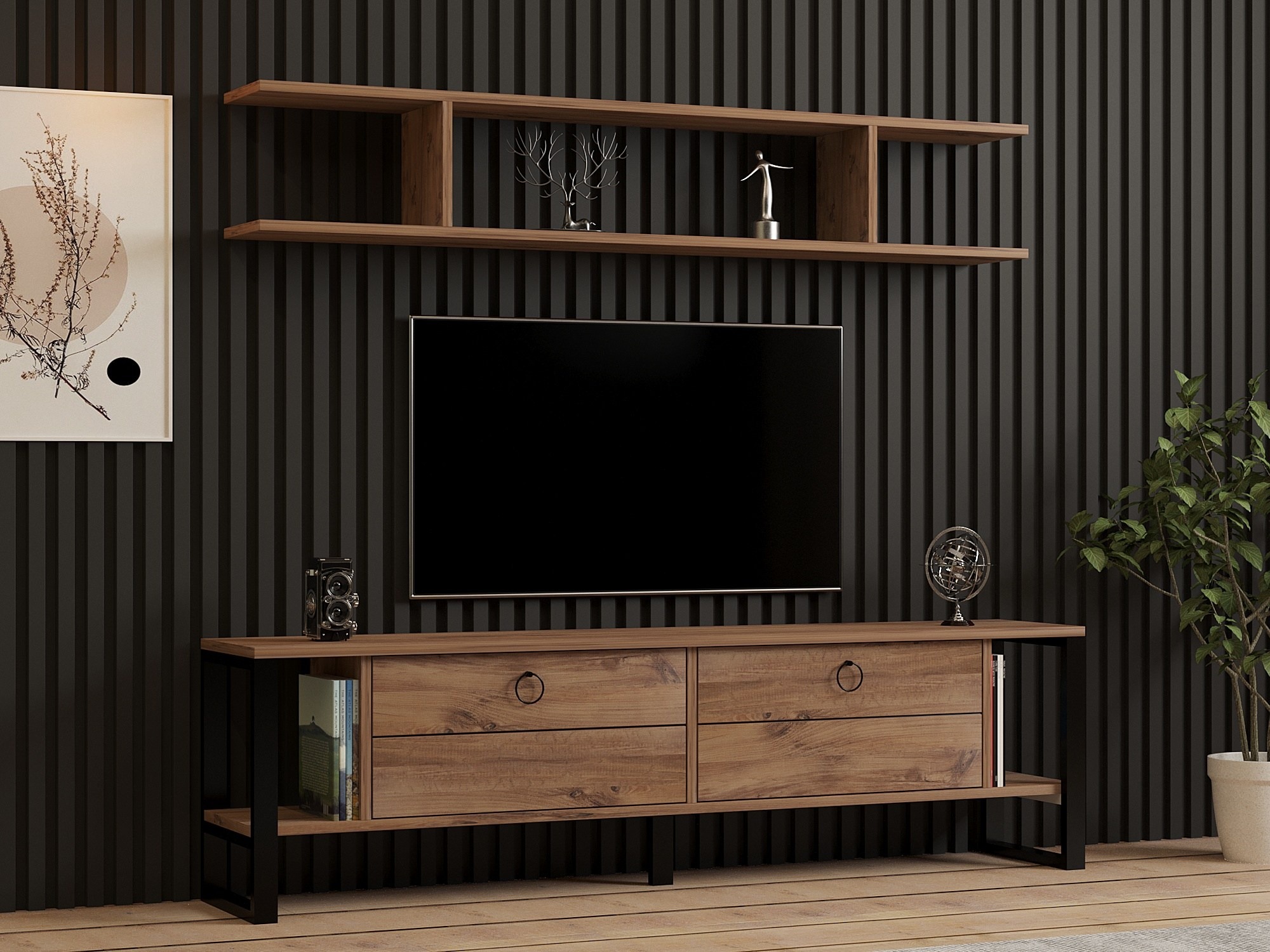 Набор для гостиной Kailua 2643 (Темная сосна)