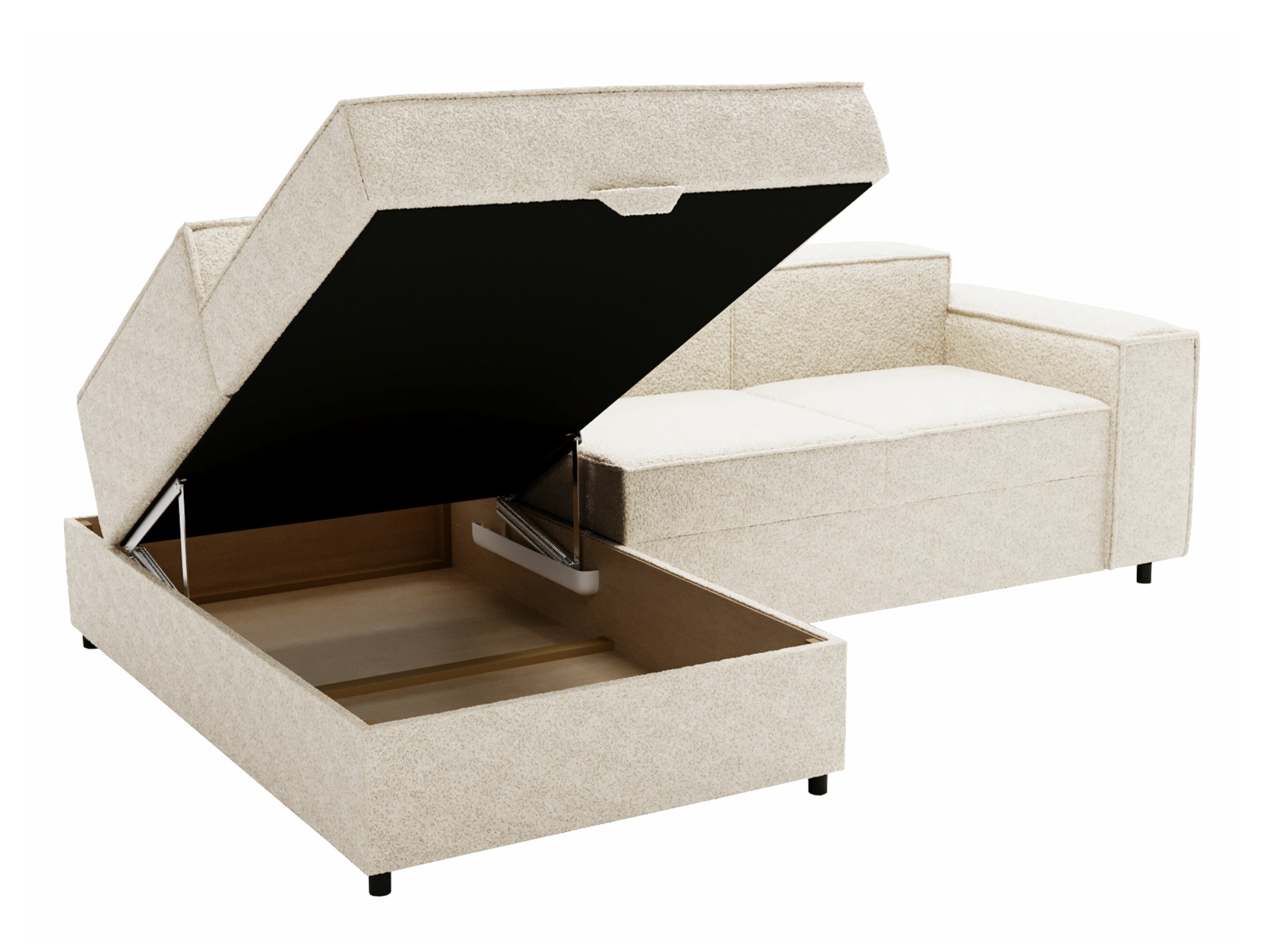 Stūra dīvāns Clovis 116 (Coral 50)