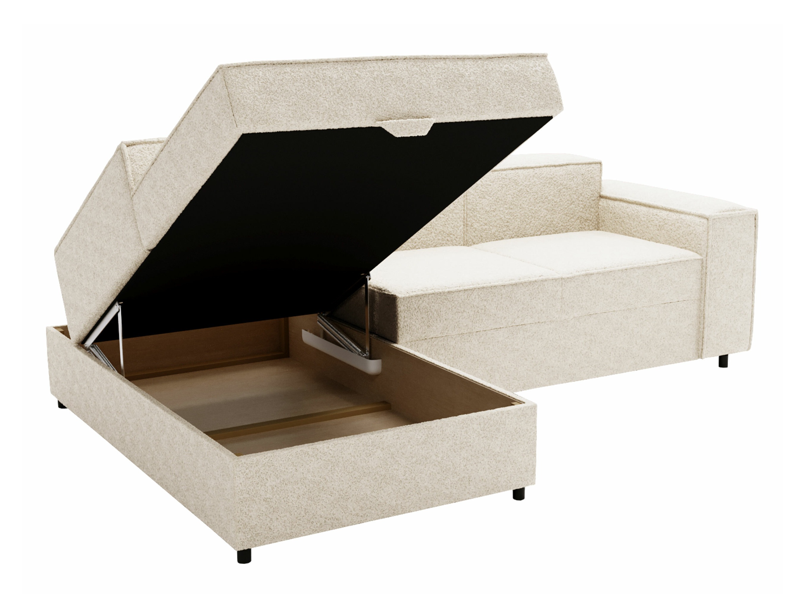 Stūra dīvāns Clovis 116 (Coral 65)